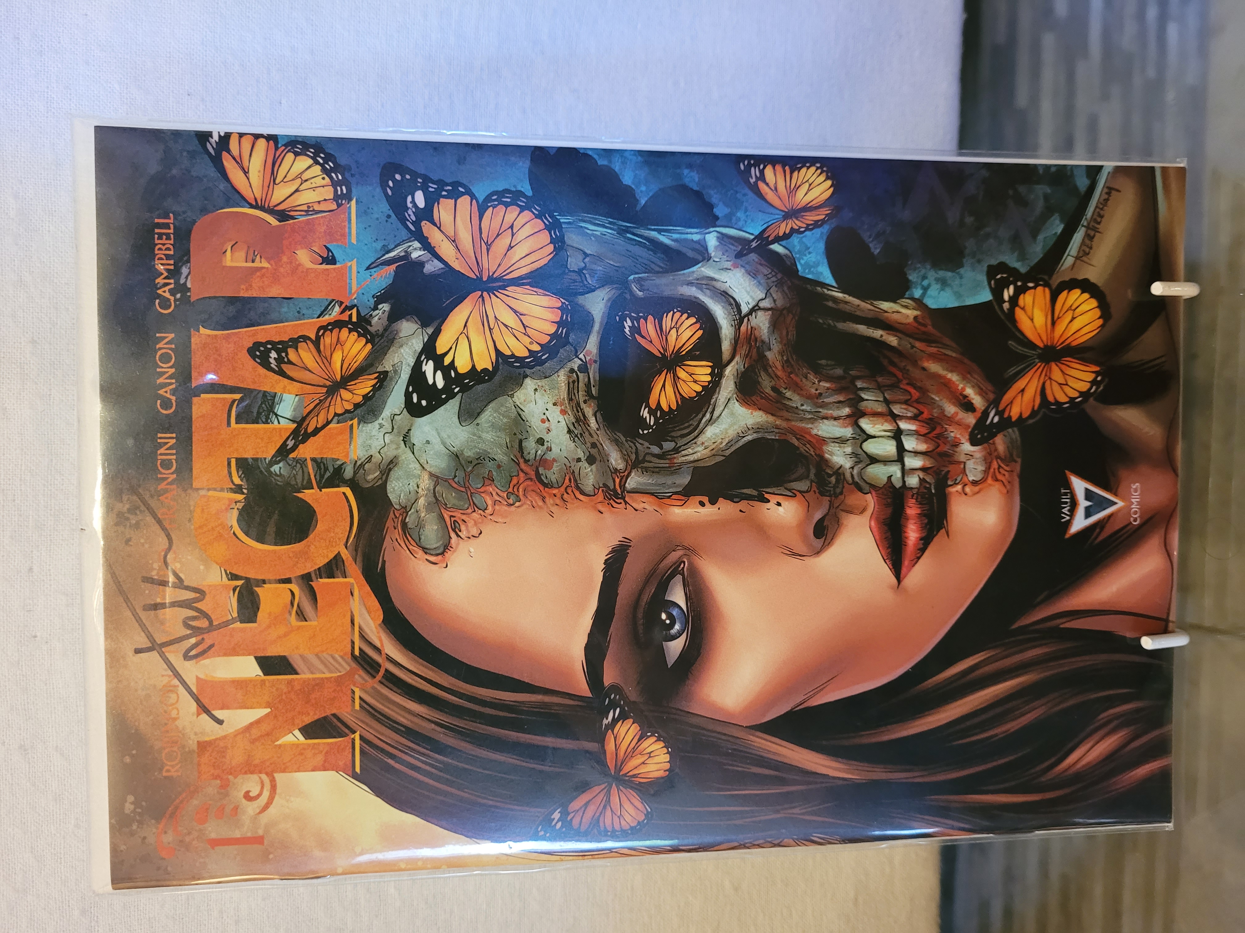 Nectar #1 2nd Printing signed by Tyler Kirkham Trade dress COA