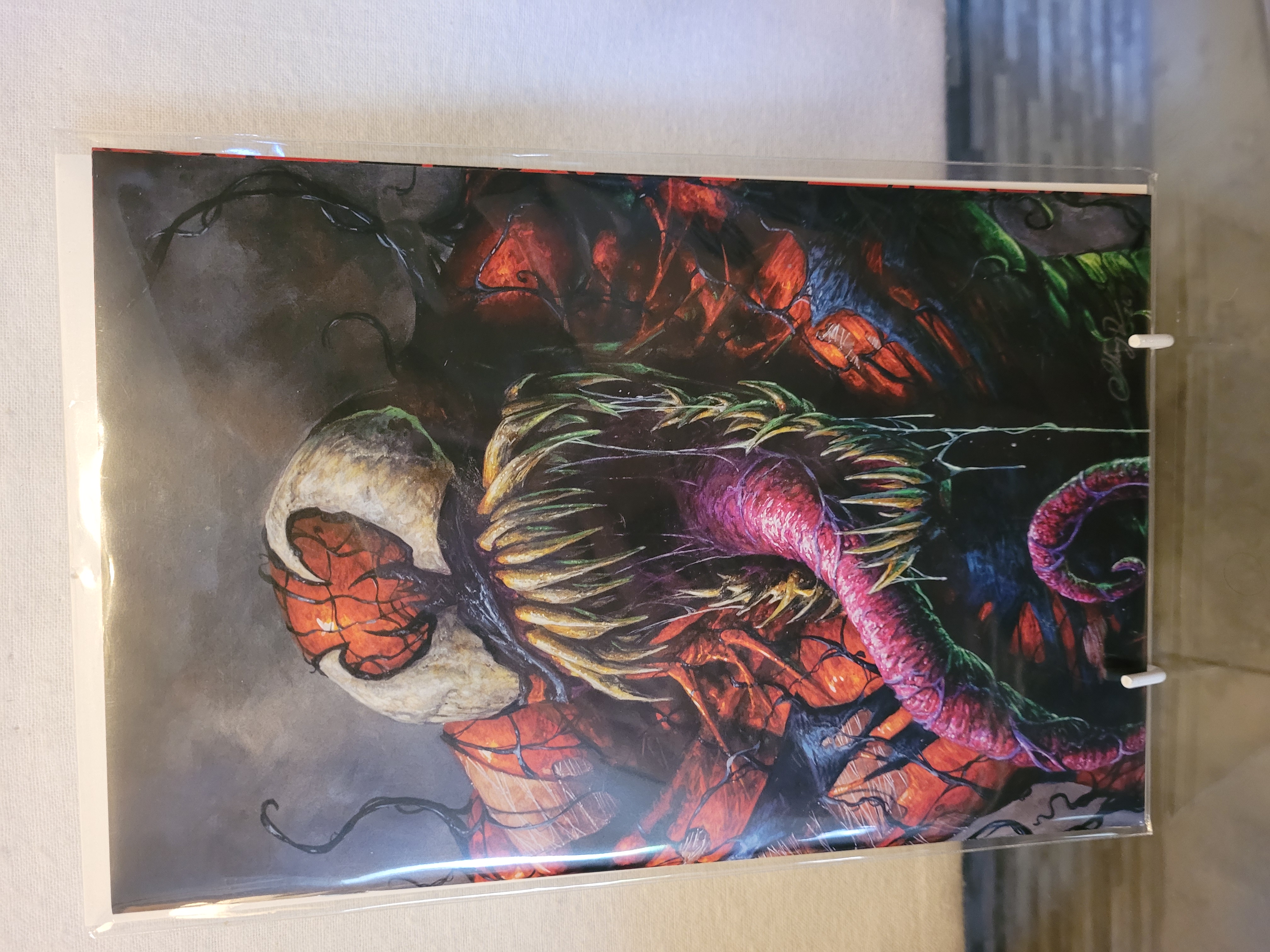 Web of Venom #1 Virgin Exclusive Johnny Desjardins