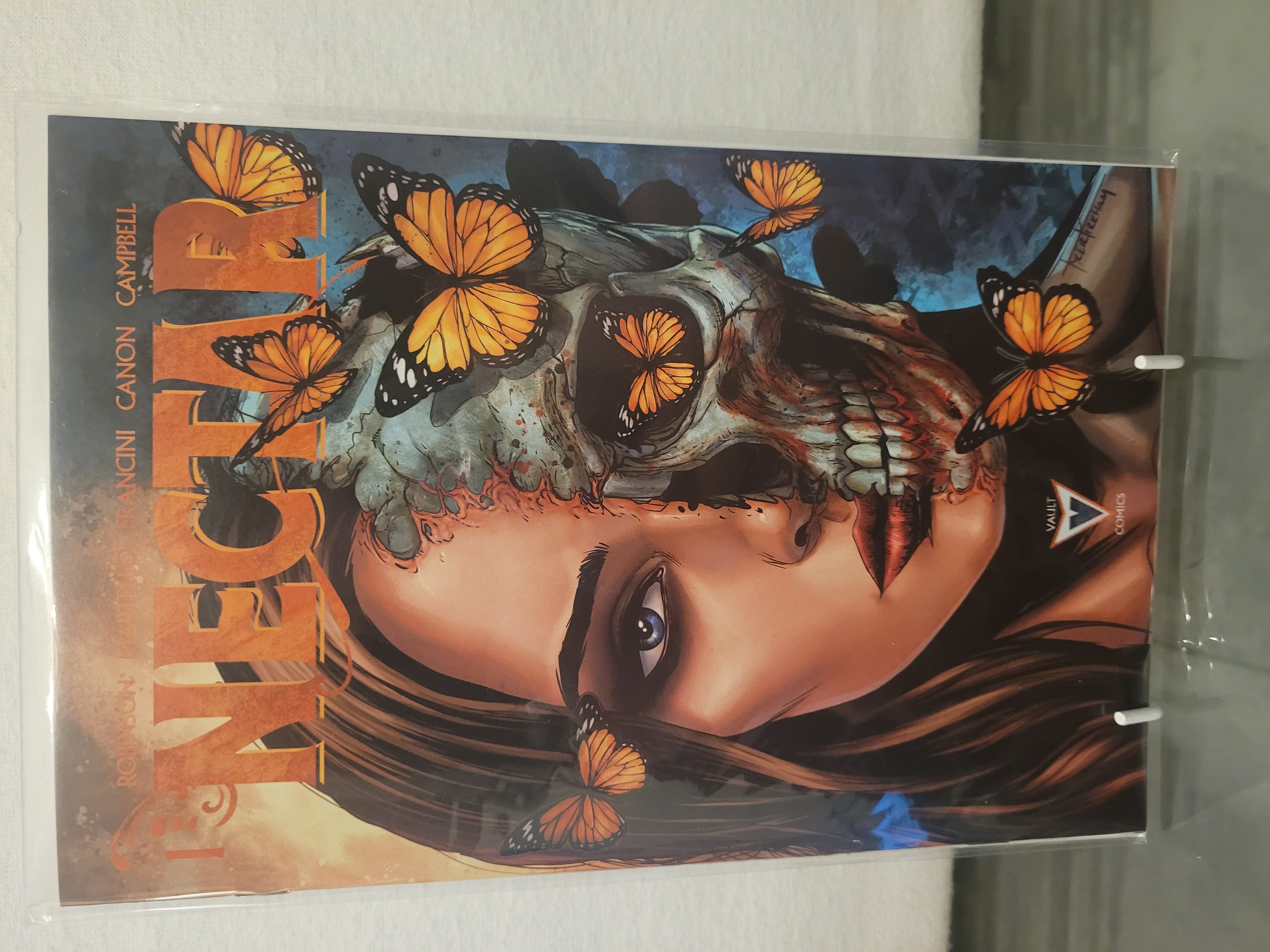 Nectar #1 2nd printing trade Tyler Kirkham Exclusive
