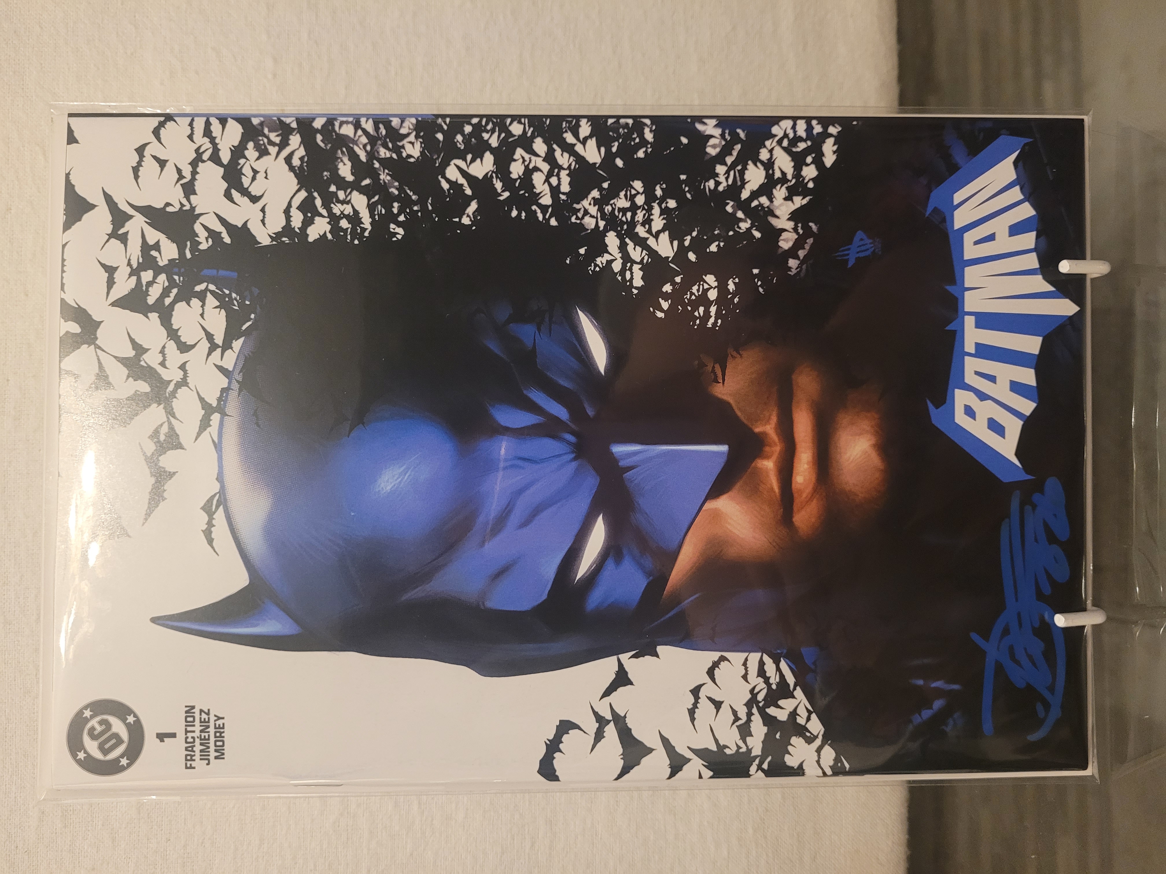 Batman #1 Vol 4 Dave Wilkins Trade Signed W/COA LTD 3000