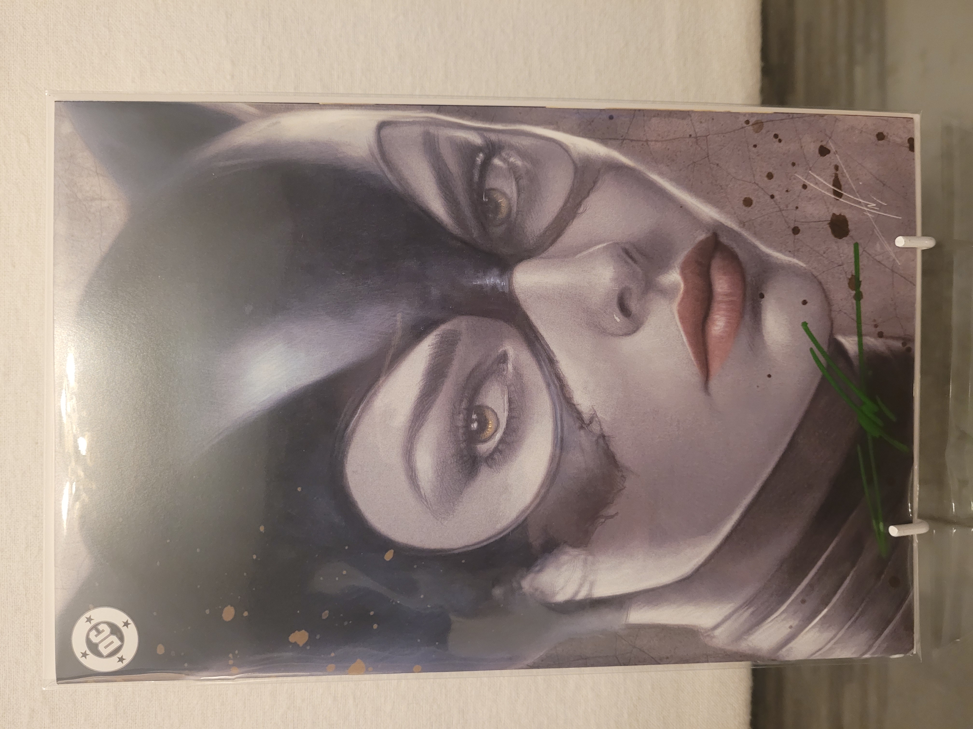 Cat woman #71 Carla Cohen Exclusive Sketch Virgin LTD 1500 Signed by Carla Cohen W/COA