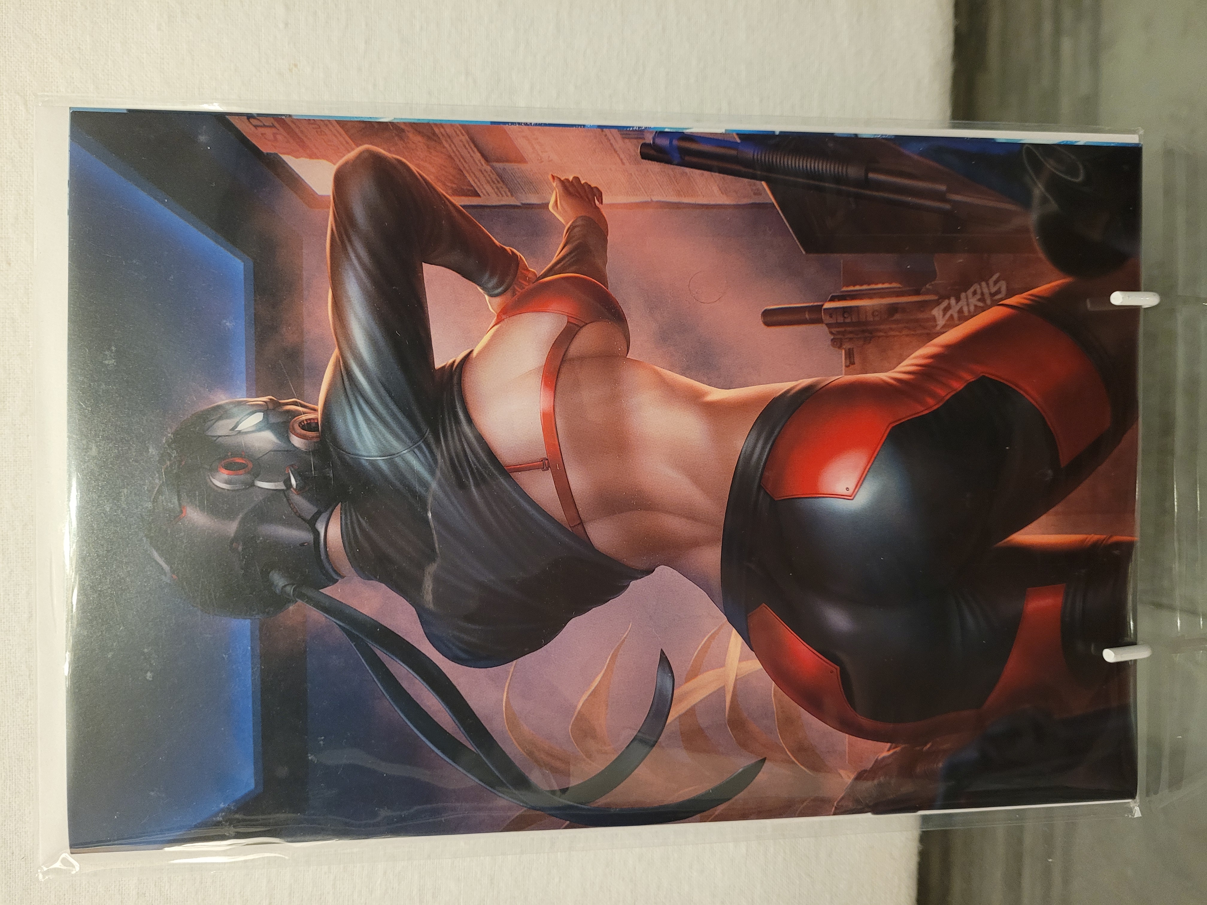 FINAL BOSS MASKED VIGILANTE #1 CHRIS NG VIRGIN COVER LTD 500