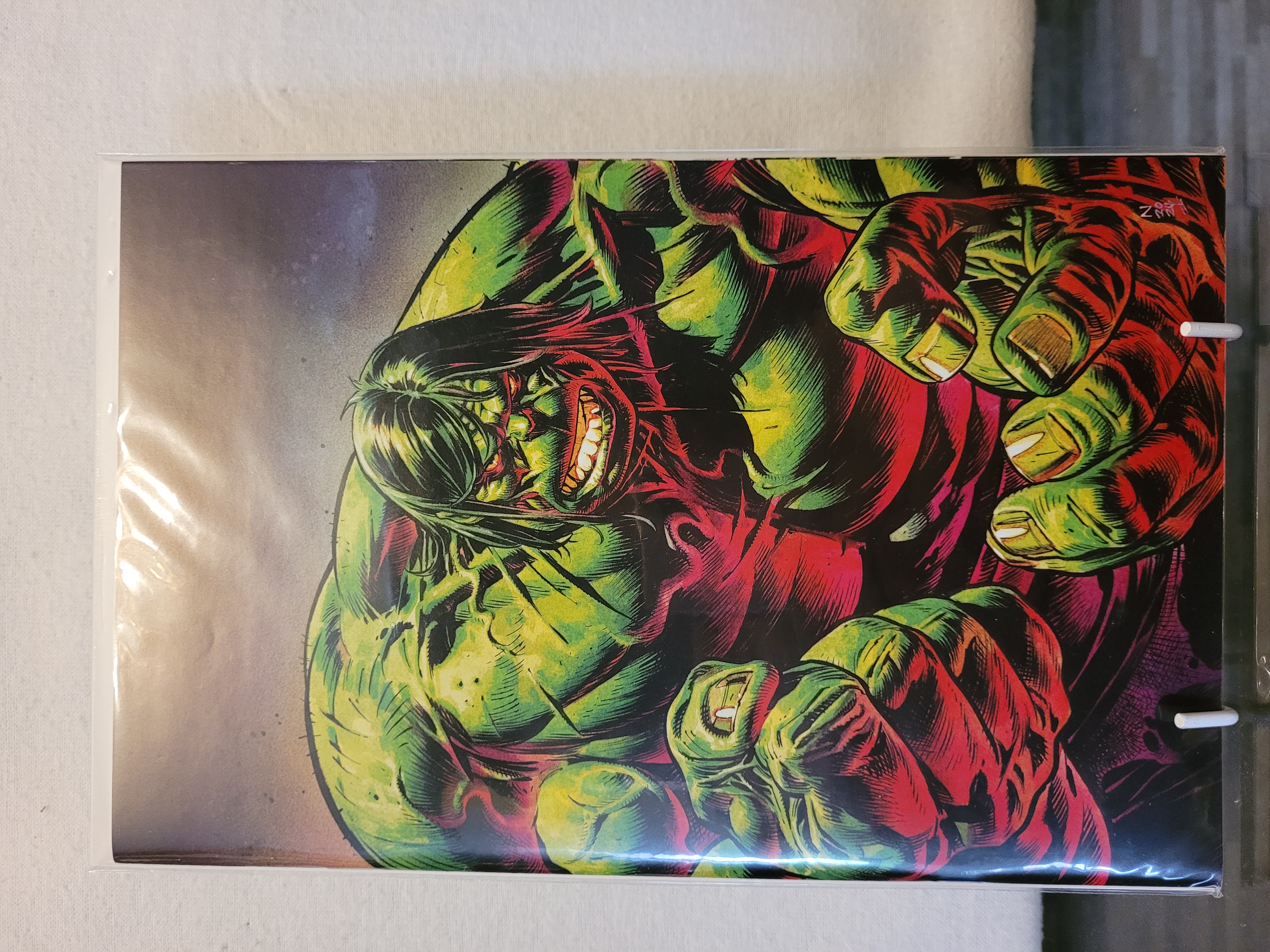 incredible hulk #19 1:100 nic klein virgin