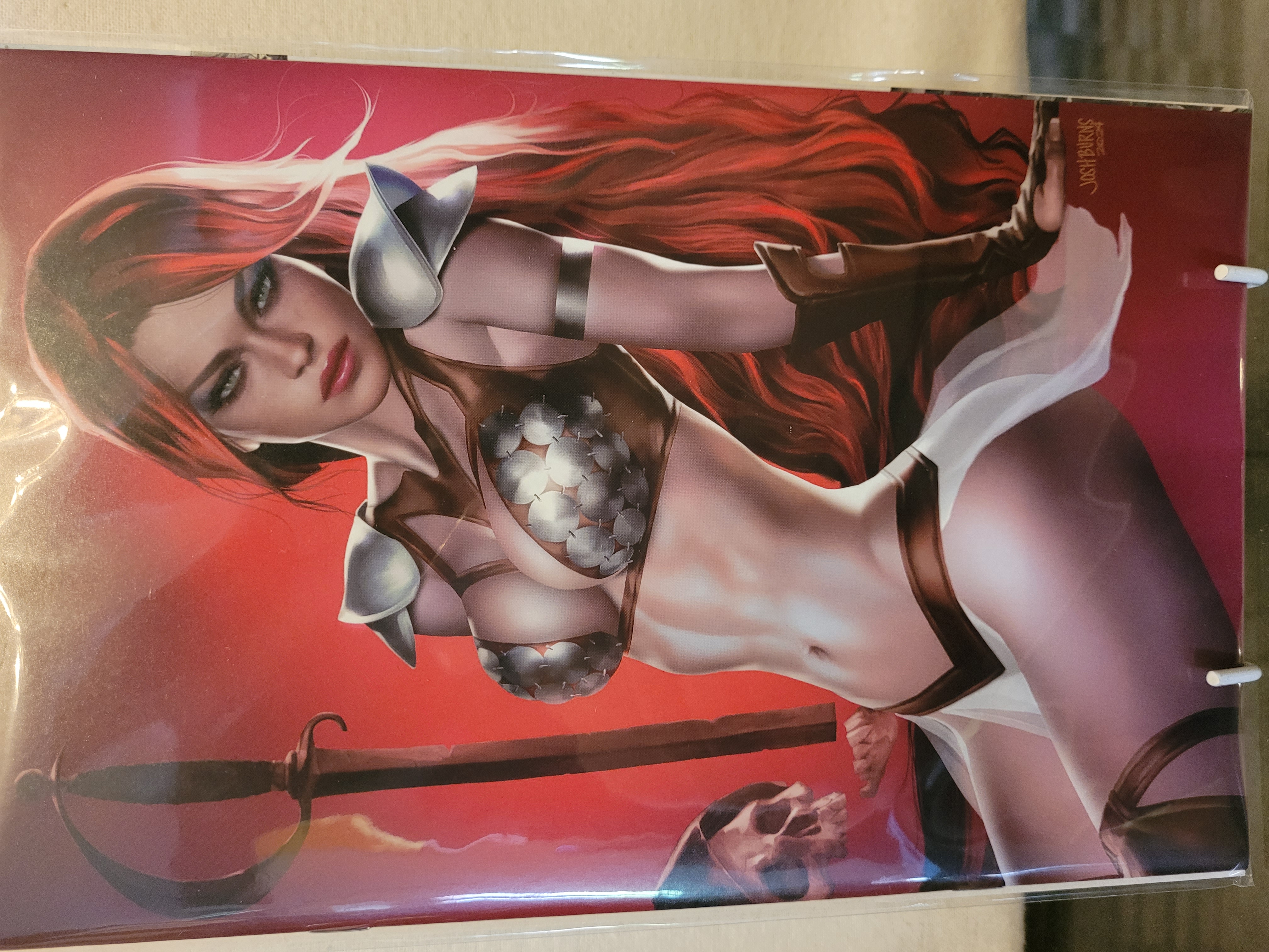 Red Sonja Death and the Devil #2 Josh Burns Virgin exclusive