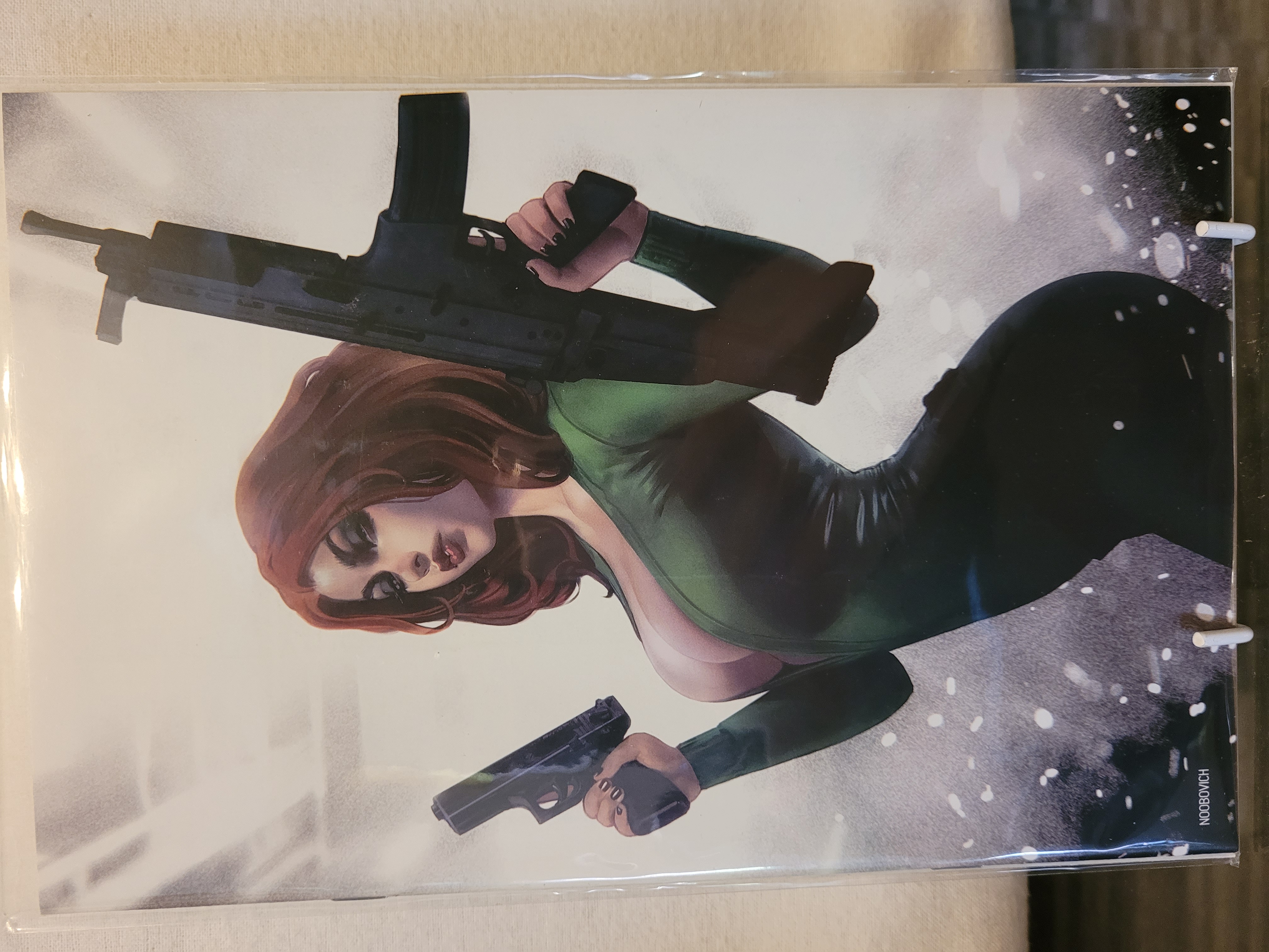 HEAT SEEKER COMBUSTION #1 NOOBOVICH Virgin Variant B LTD 500