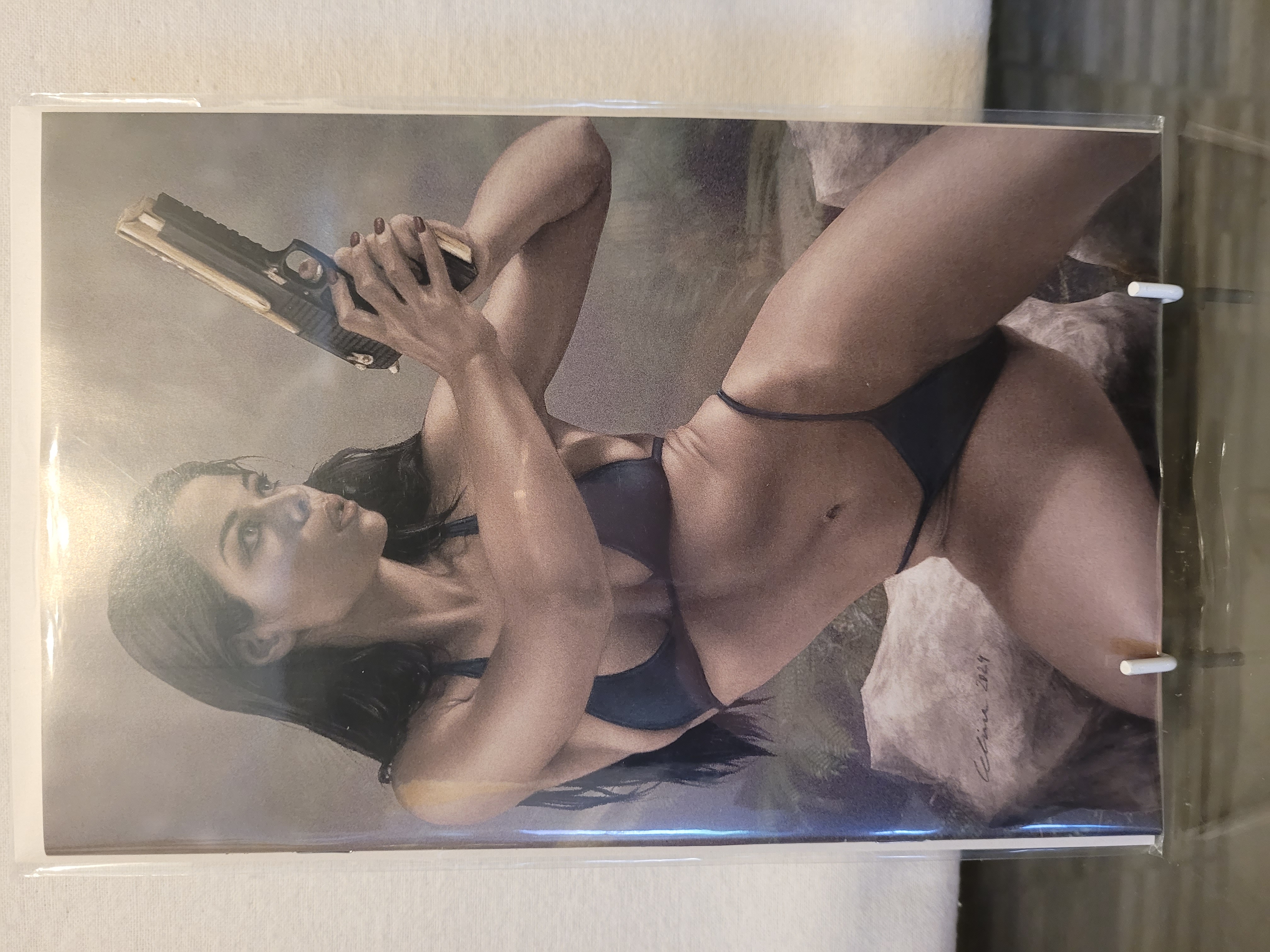 gun honey collision course #2 celina virgin ltd 333 W/COA