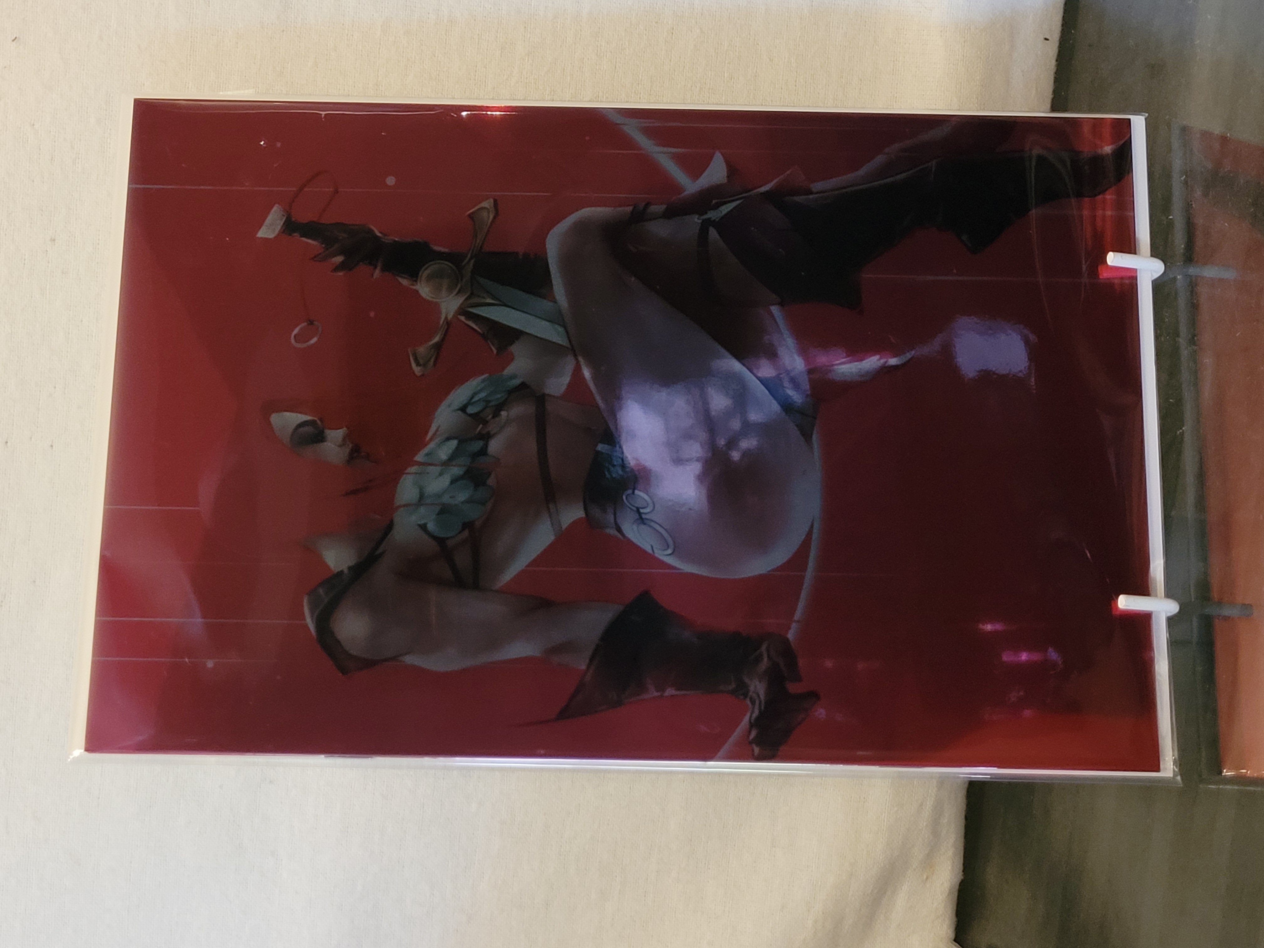 savage red sonja #1 ivan tao metal!! exclusive