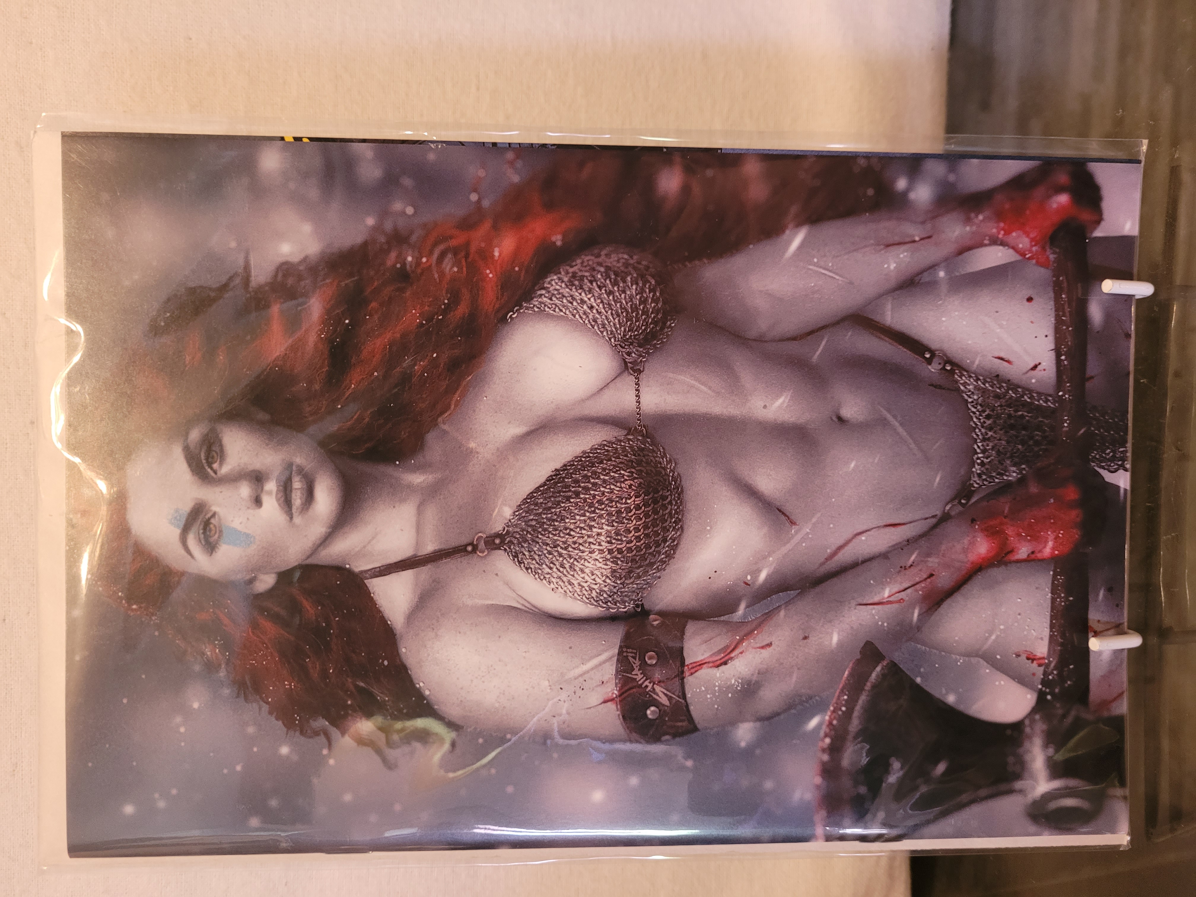 red sonja she devil with a sword #1 shikarii virgin ltd 500