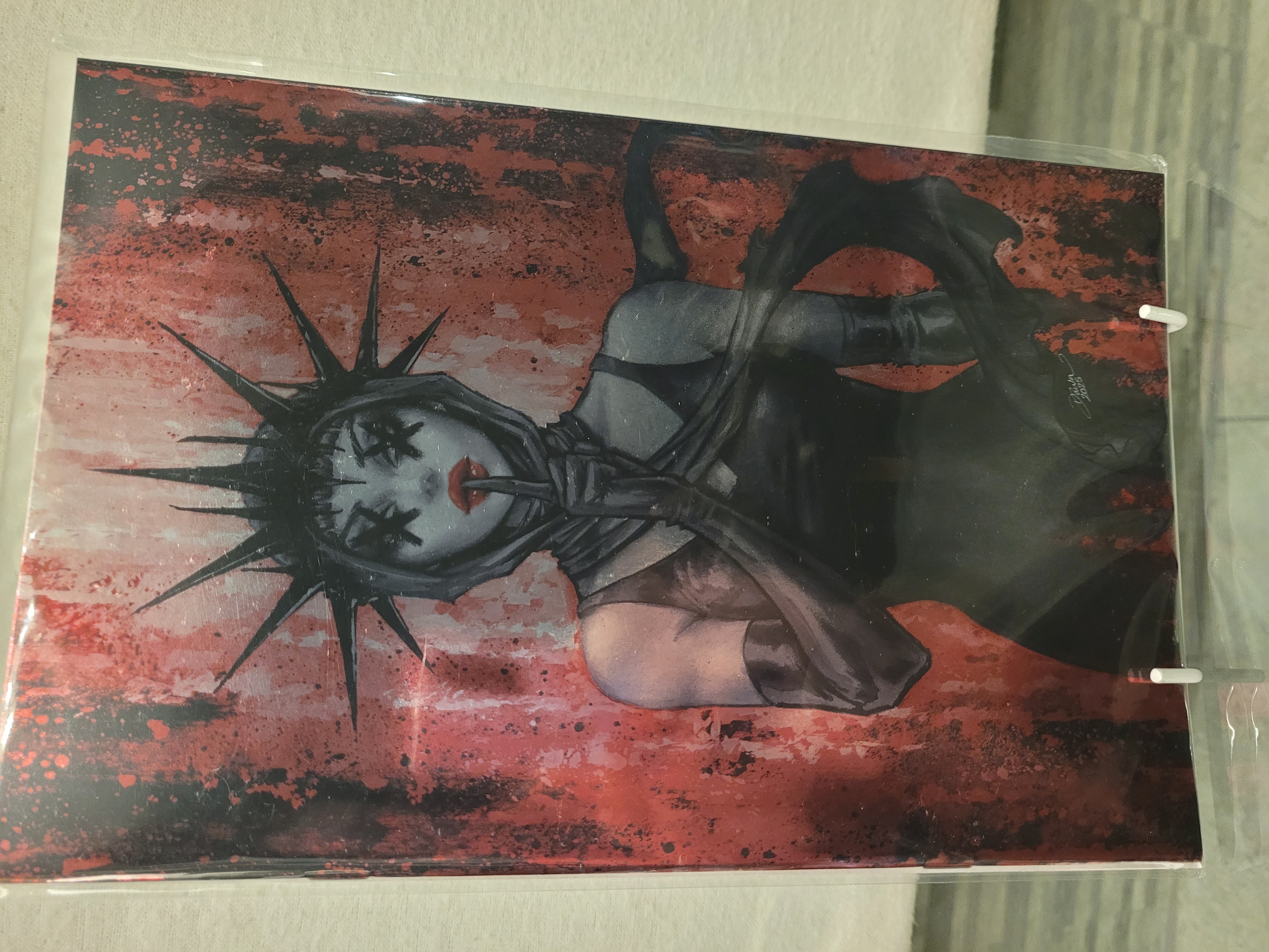 department of truth #37 red foil dawn mcteigue exclusive ltd 500