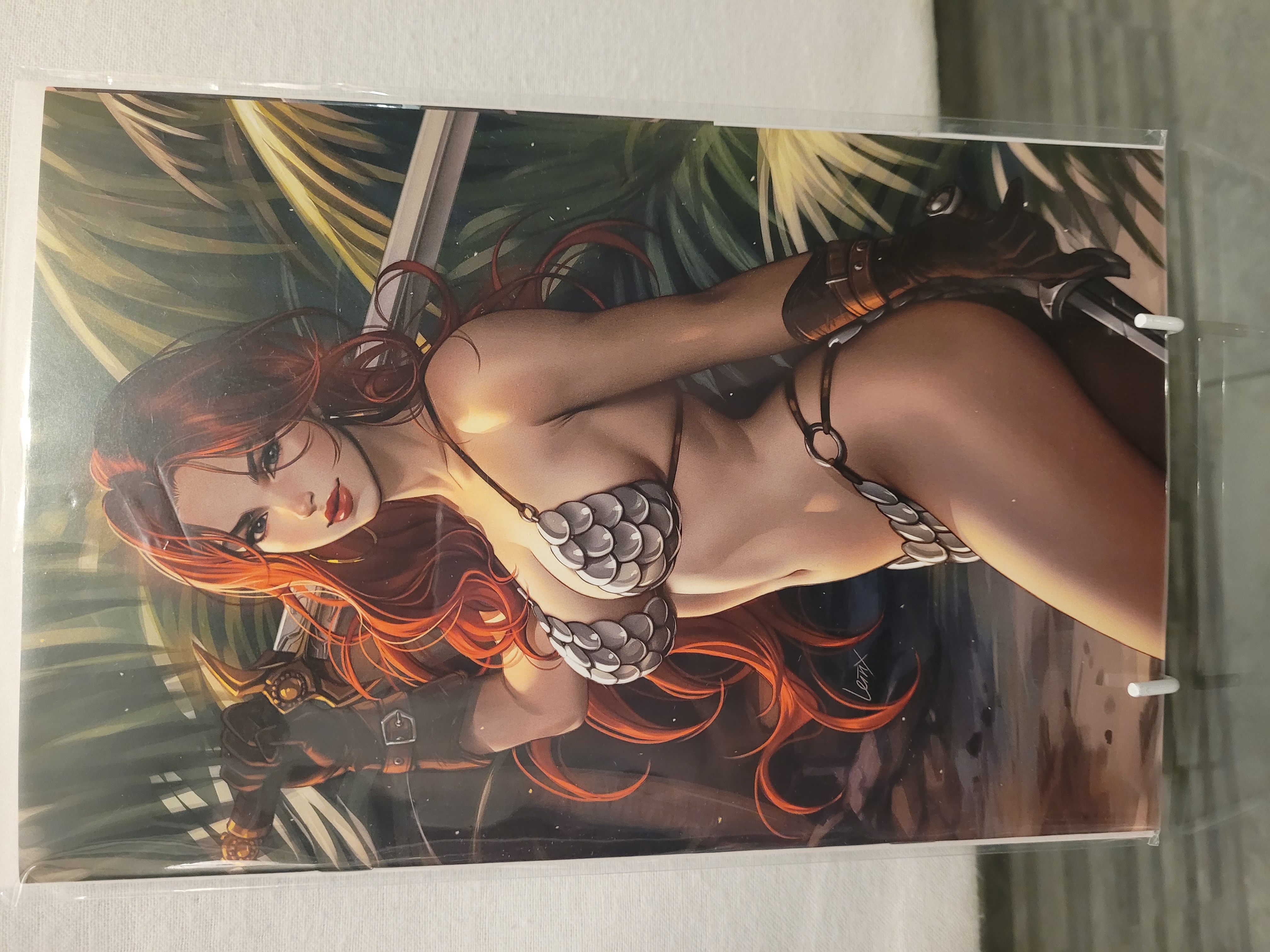 red sonja death & the devil #1 lesley leirix exclusive virgin ltd 500
