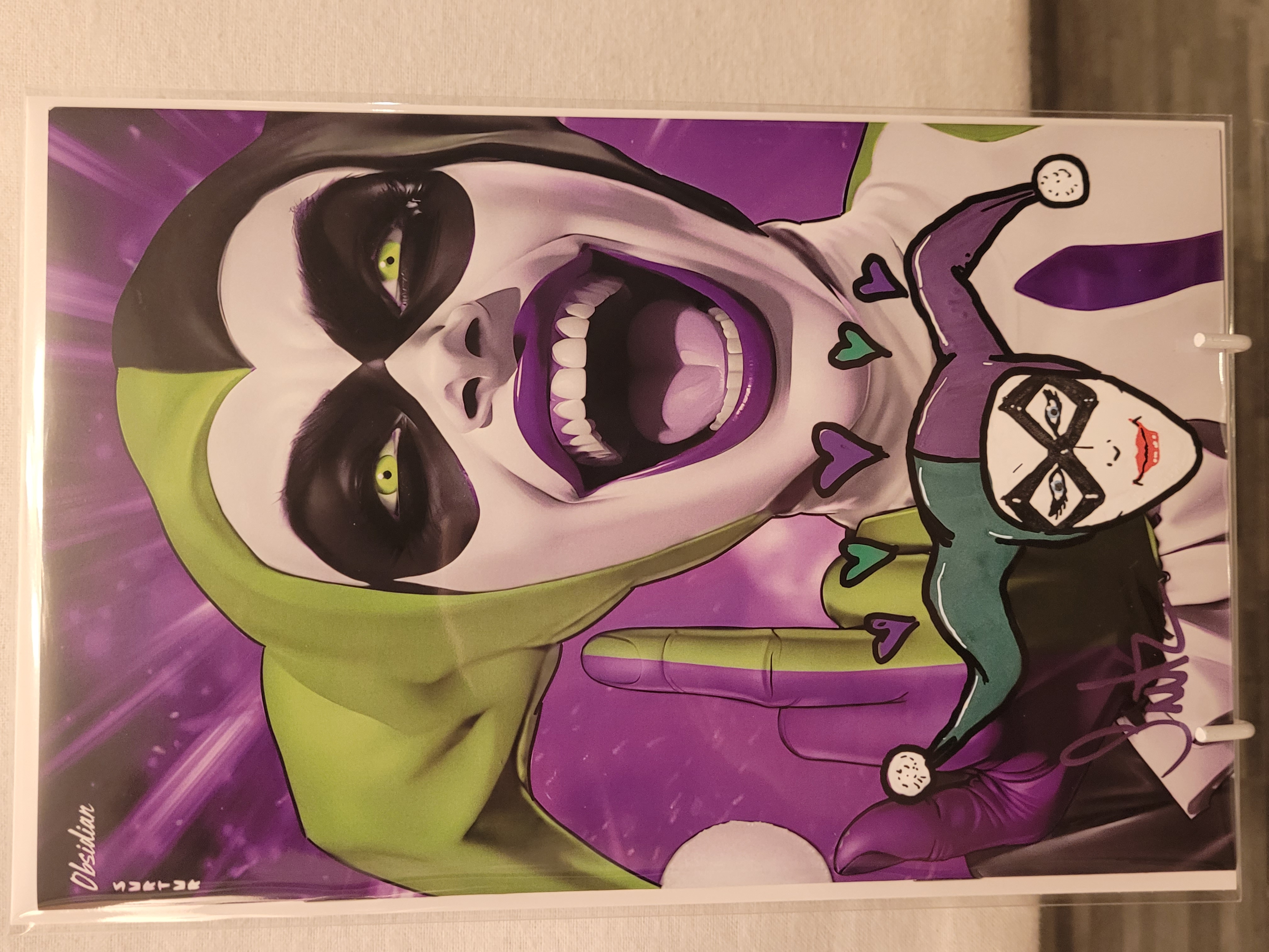 fright weaver harley quinn heroes convention charlotte exclusive remarked!! signed surtur W/COA