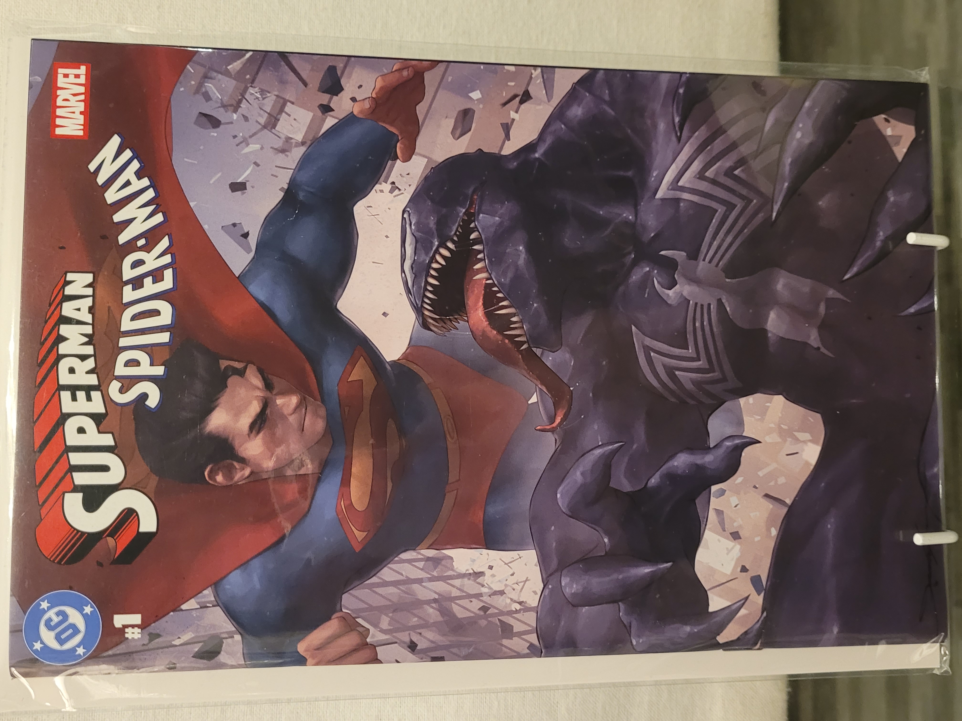 superman/spiderman #1 jeehyung ltd 3000