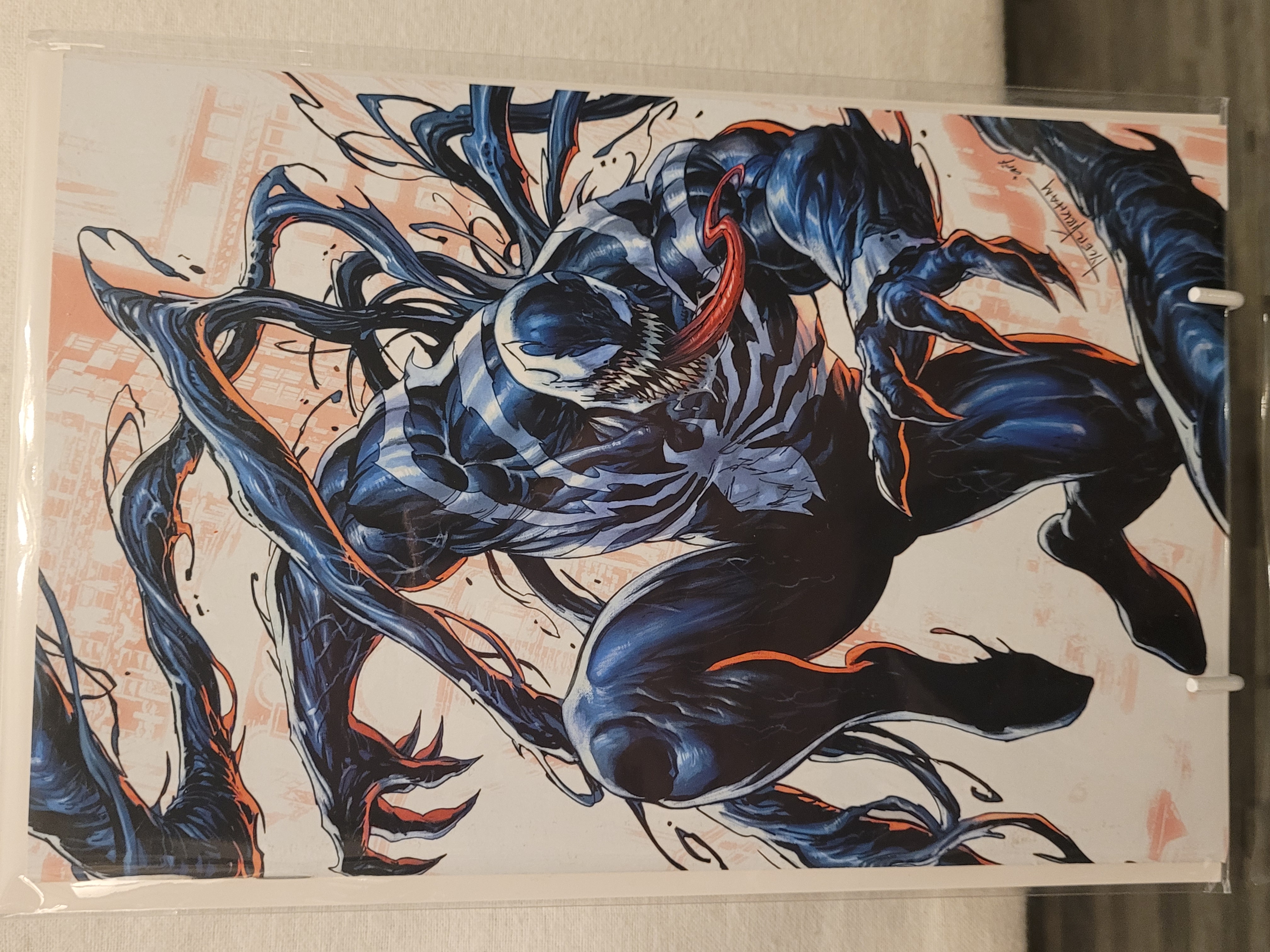 Ultimate spider-man #24 tyler kirkham whiteout virgin featuring 1st app of ultimate anti venom
