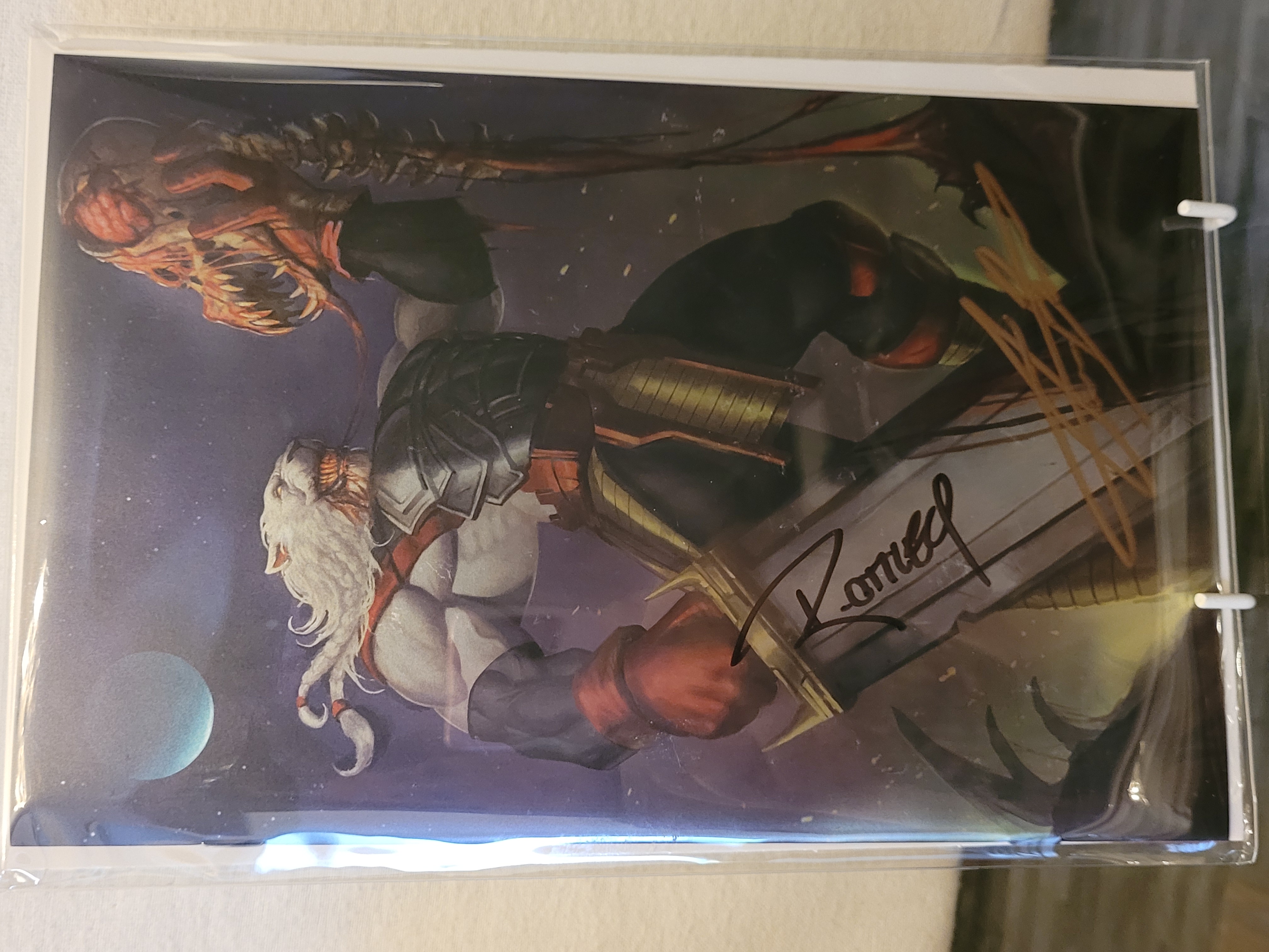 battle beast #5 exclusive virgin ltd 800 x2 signed ryan ottley & aaron bartling W/COA