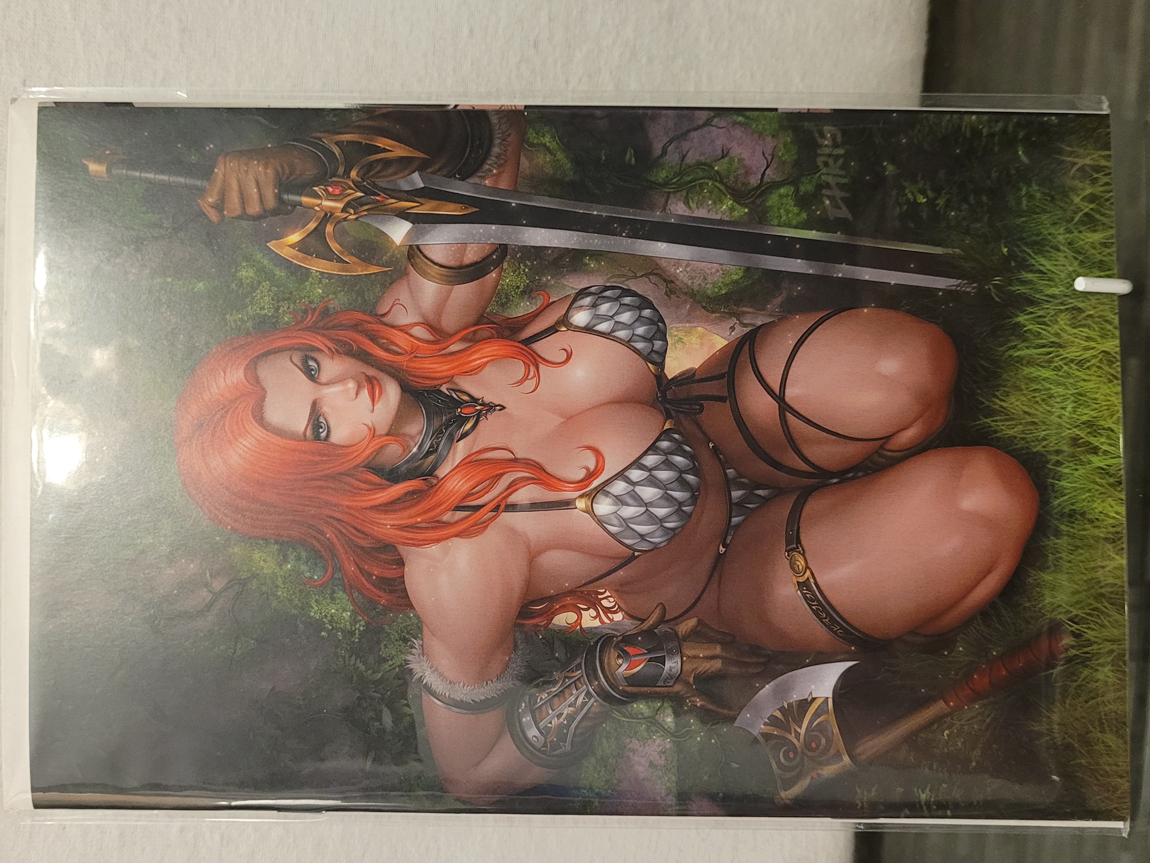 sonja reborn #6 chris ng wraparound green virgin ltd 500