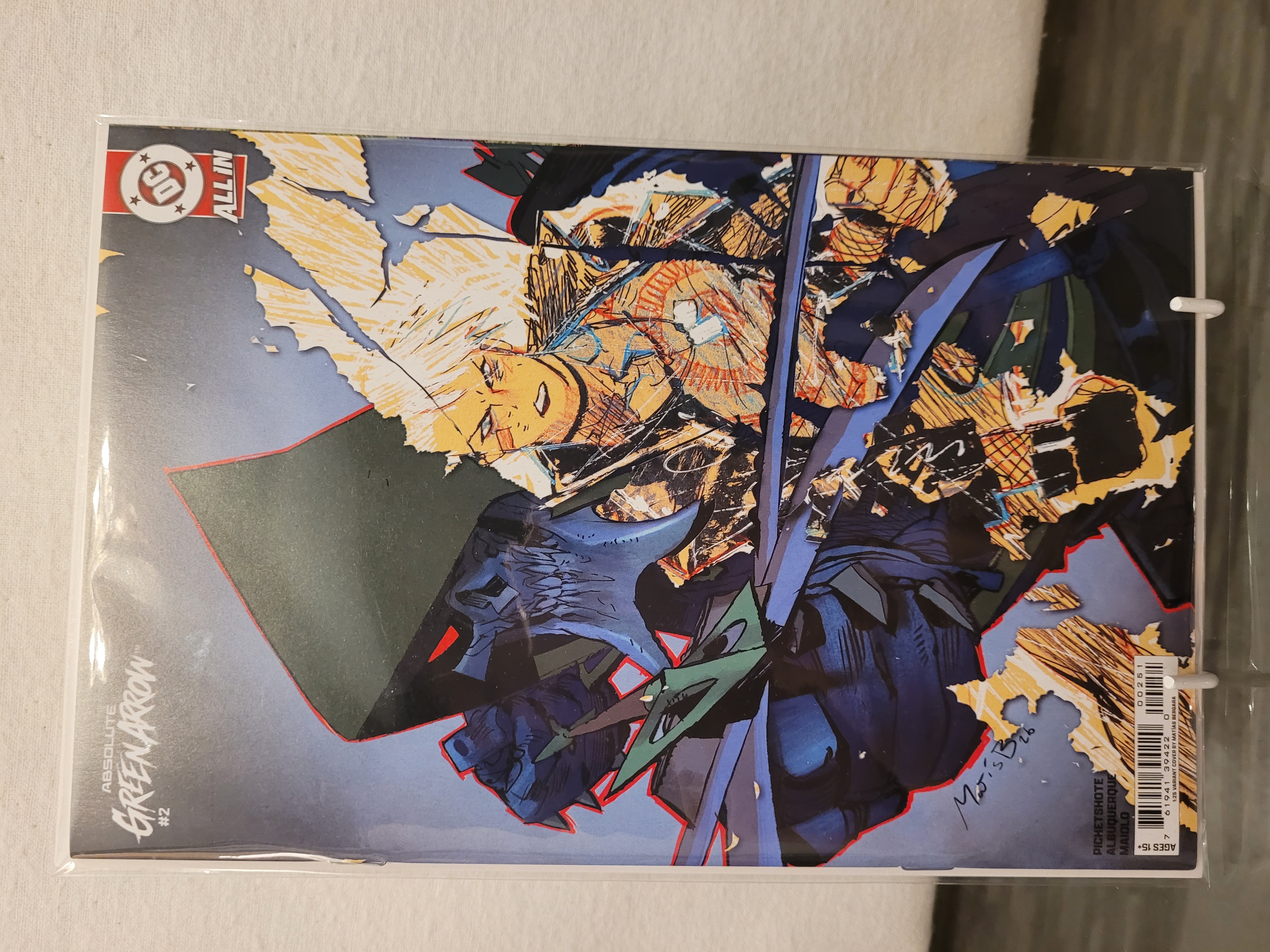 absolute green arrow #2 1:25 matias bergara