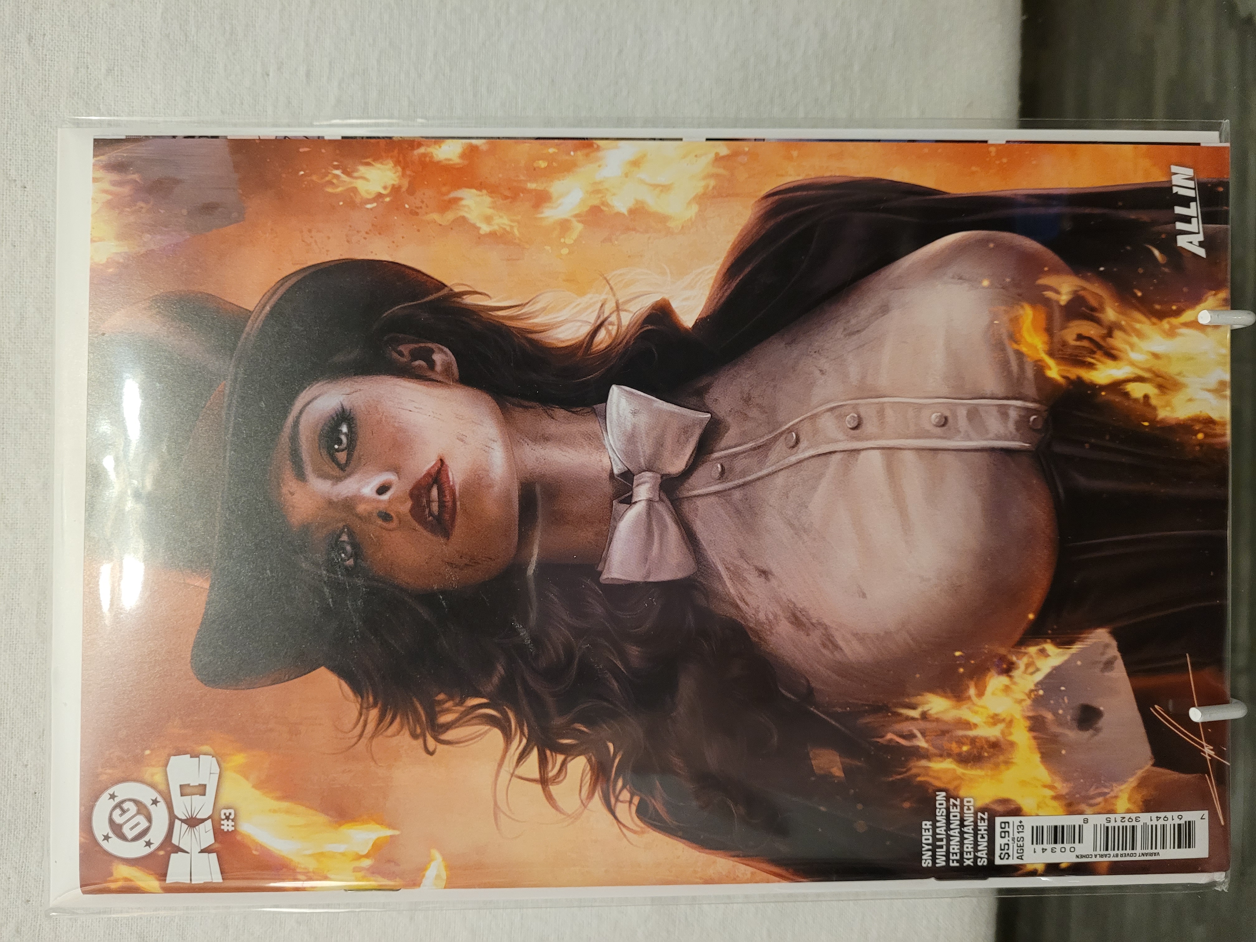 DC k.o #3 carla cohen zatanna variant