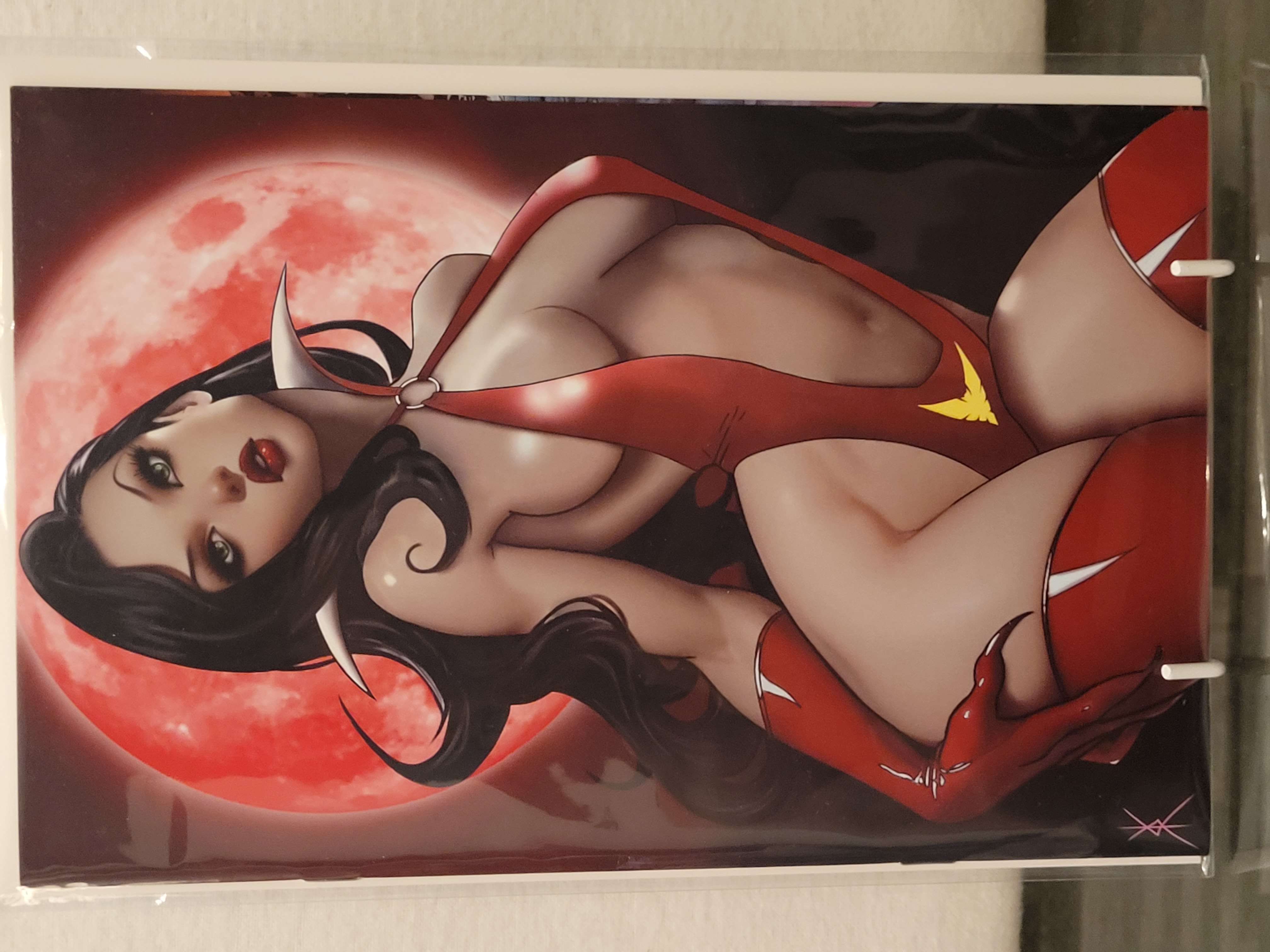 vampirella #7 kisskiss virgin exclusive ltd 500