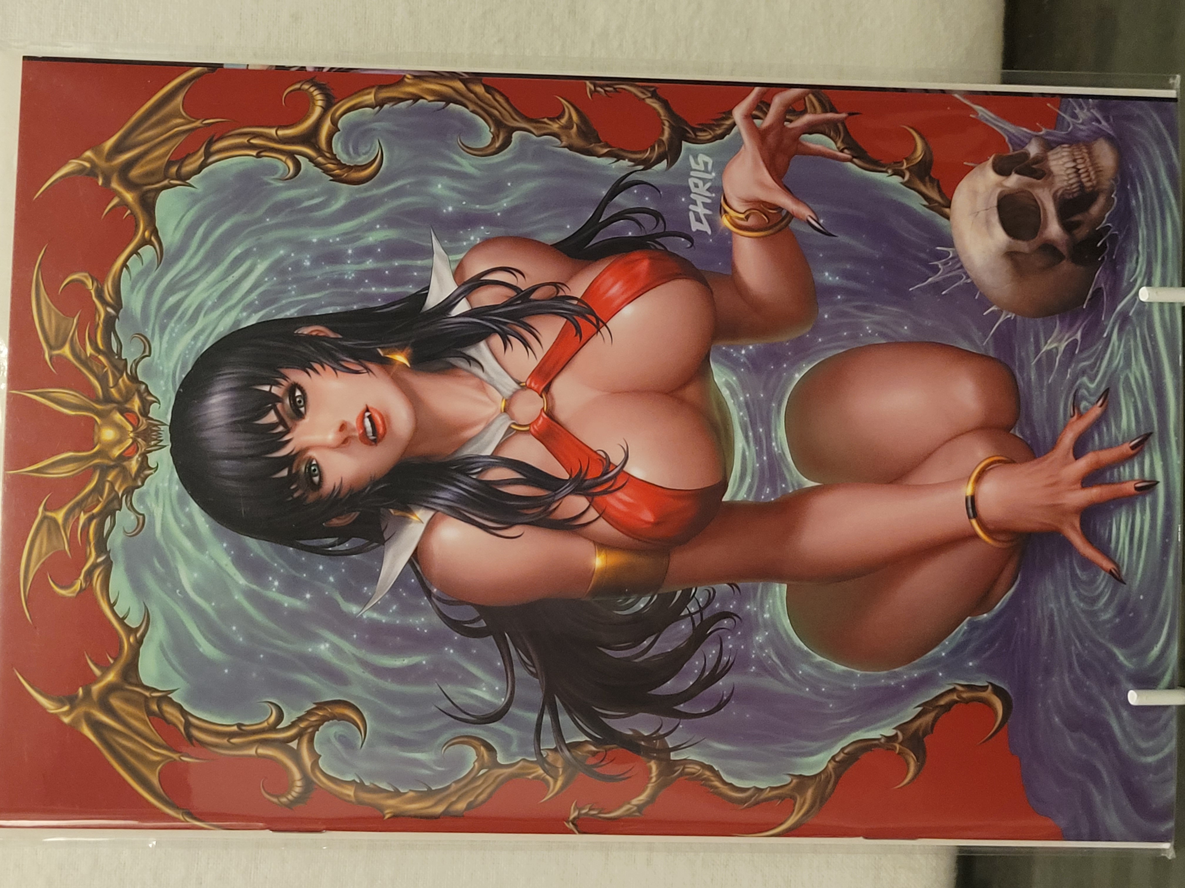 vampirella #8 wraparound chris ng virgin ltd 500