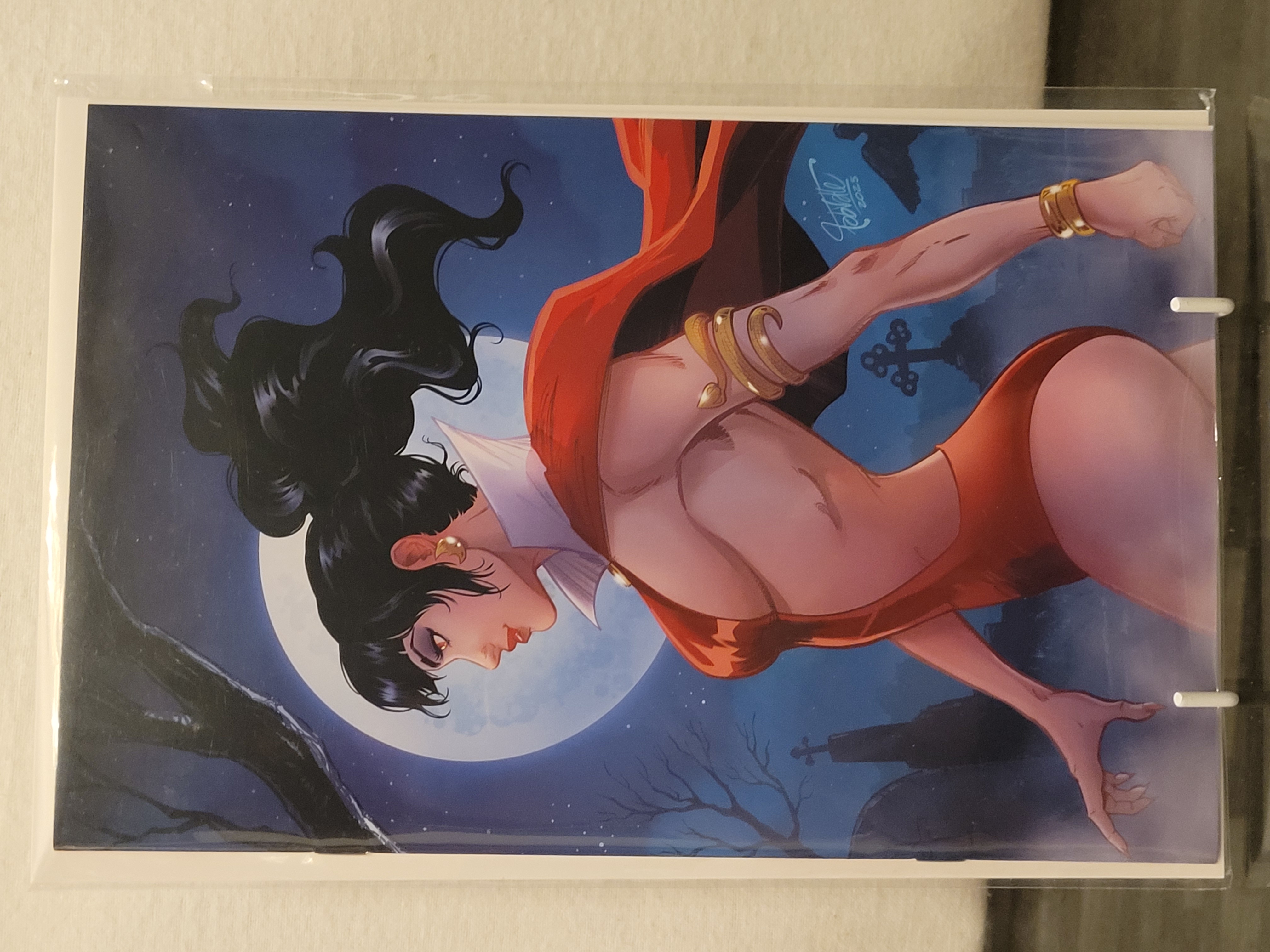 vampirella #2 fabio valle virgin fan expo exclusive