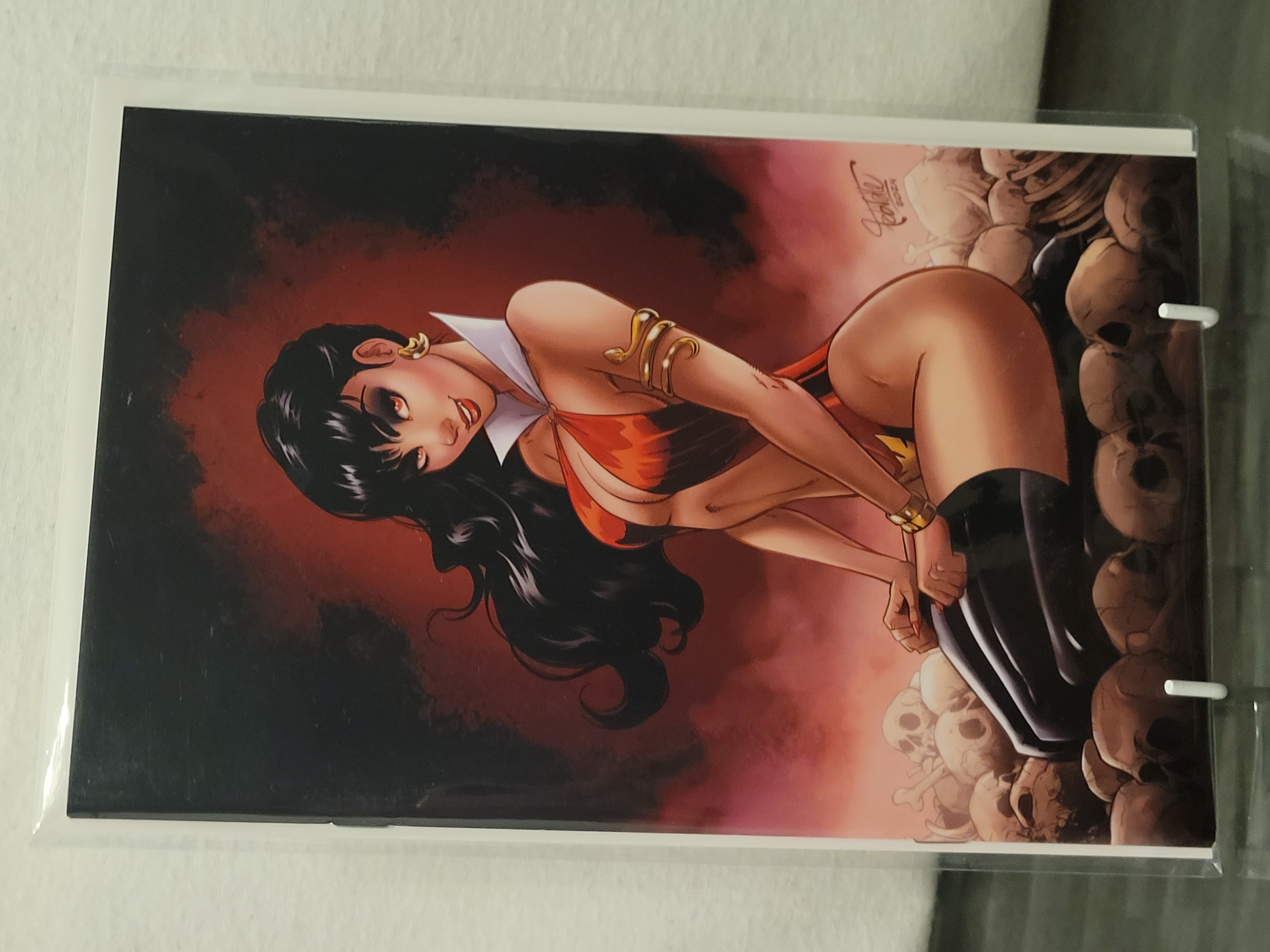 vampirella #675 fabio valle virgin colour exclusive