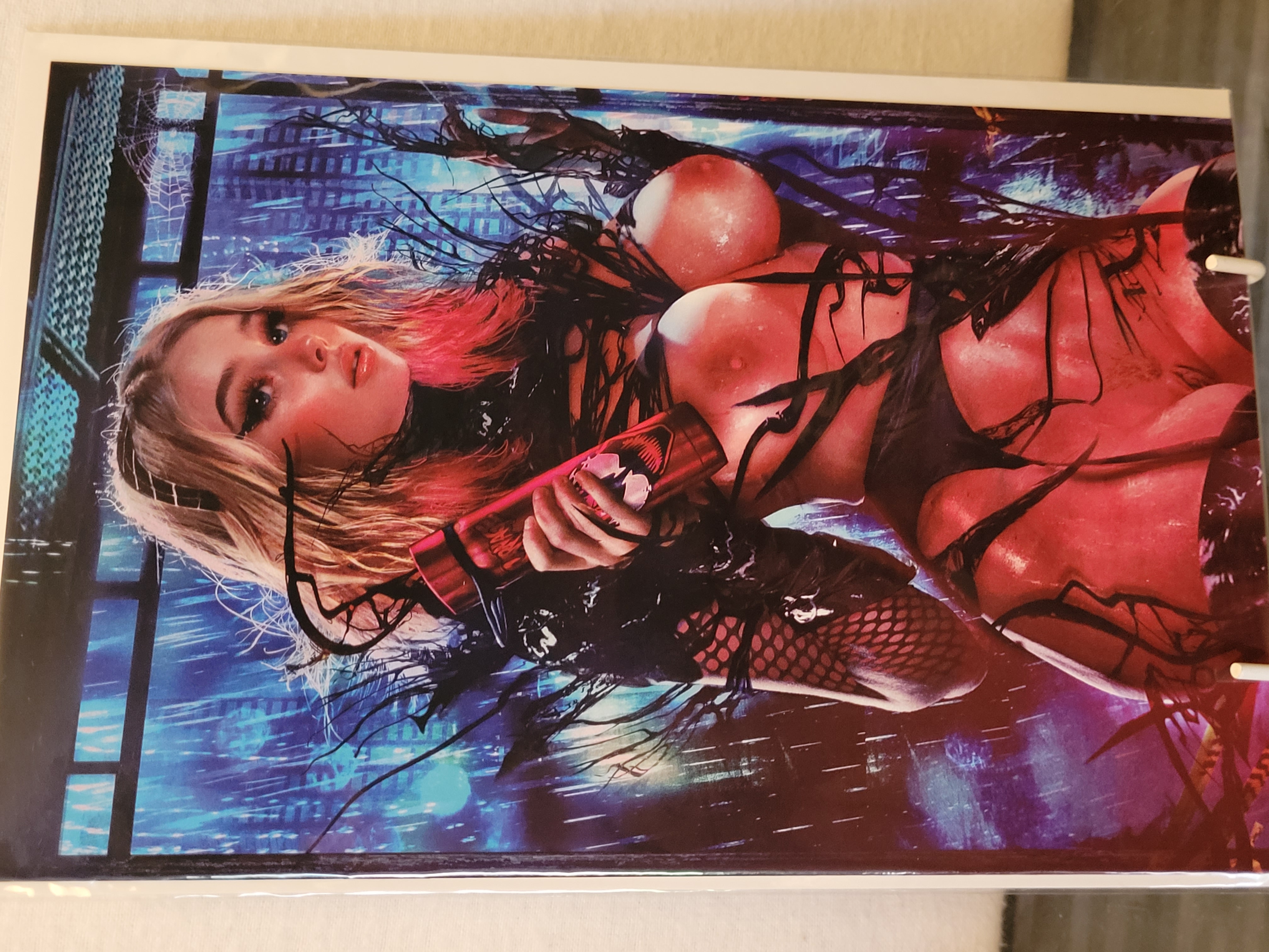 spider-gwen venomized full nude ltd 100