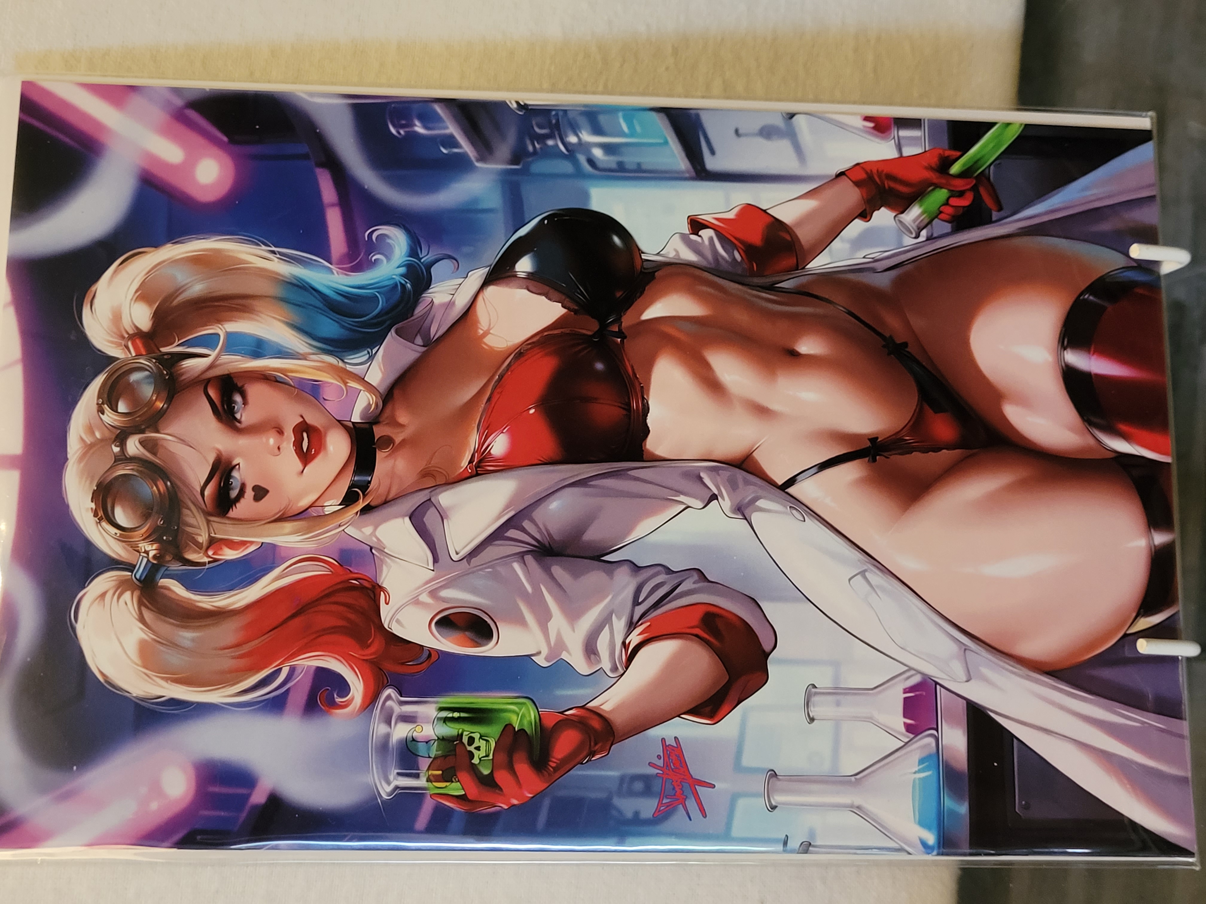 artist alley multiverse saga cosplay harley quinn science