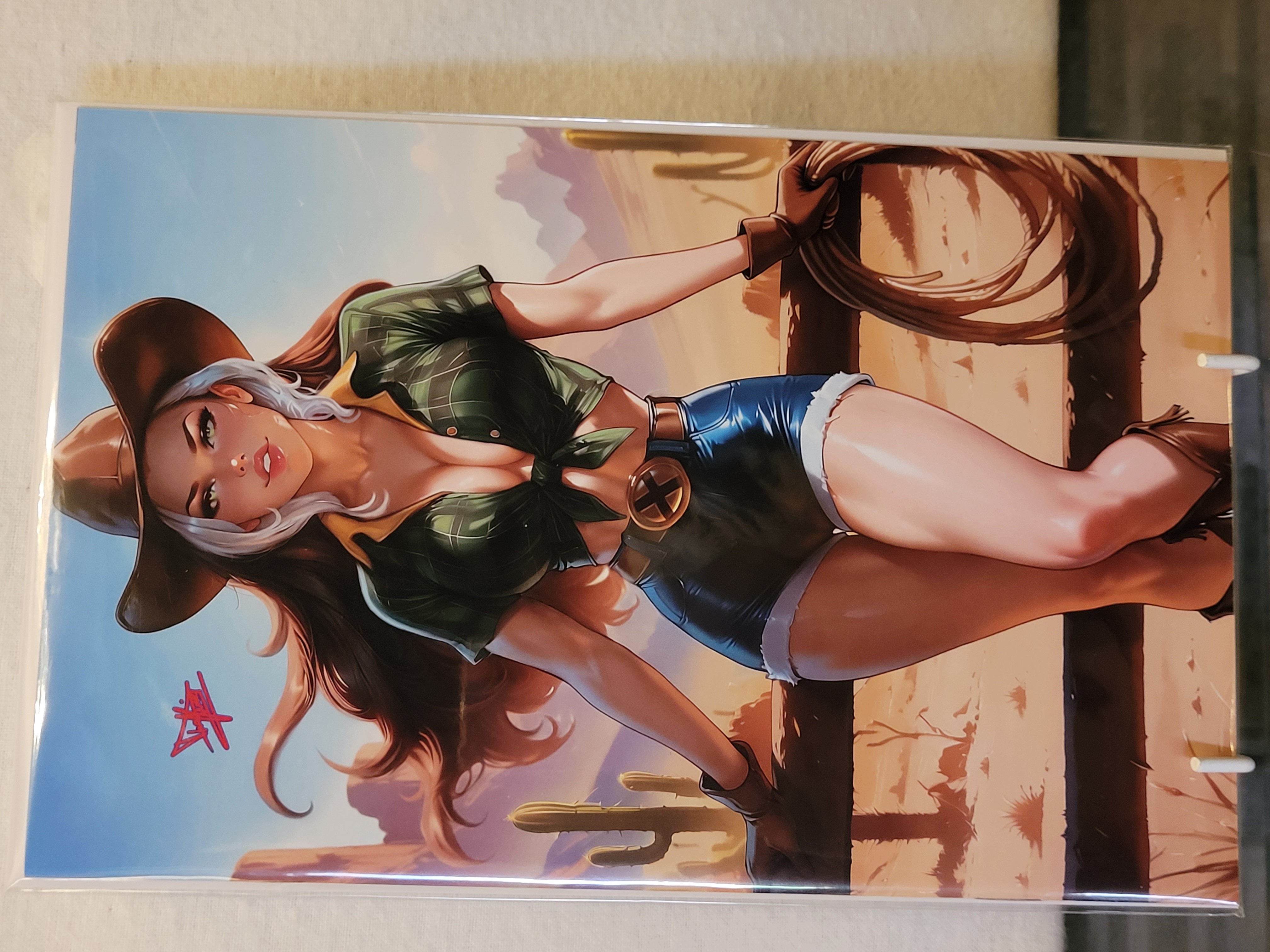 artist alley multiverse saga cowgirl rogue cosplay virgin