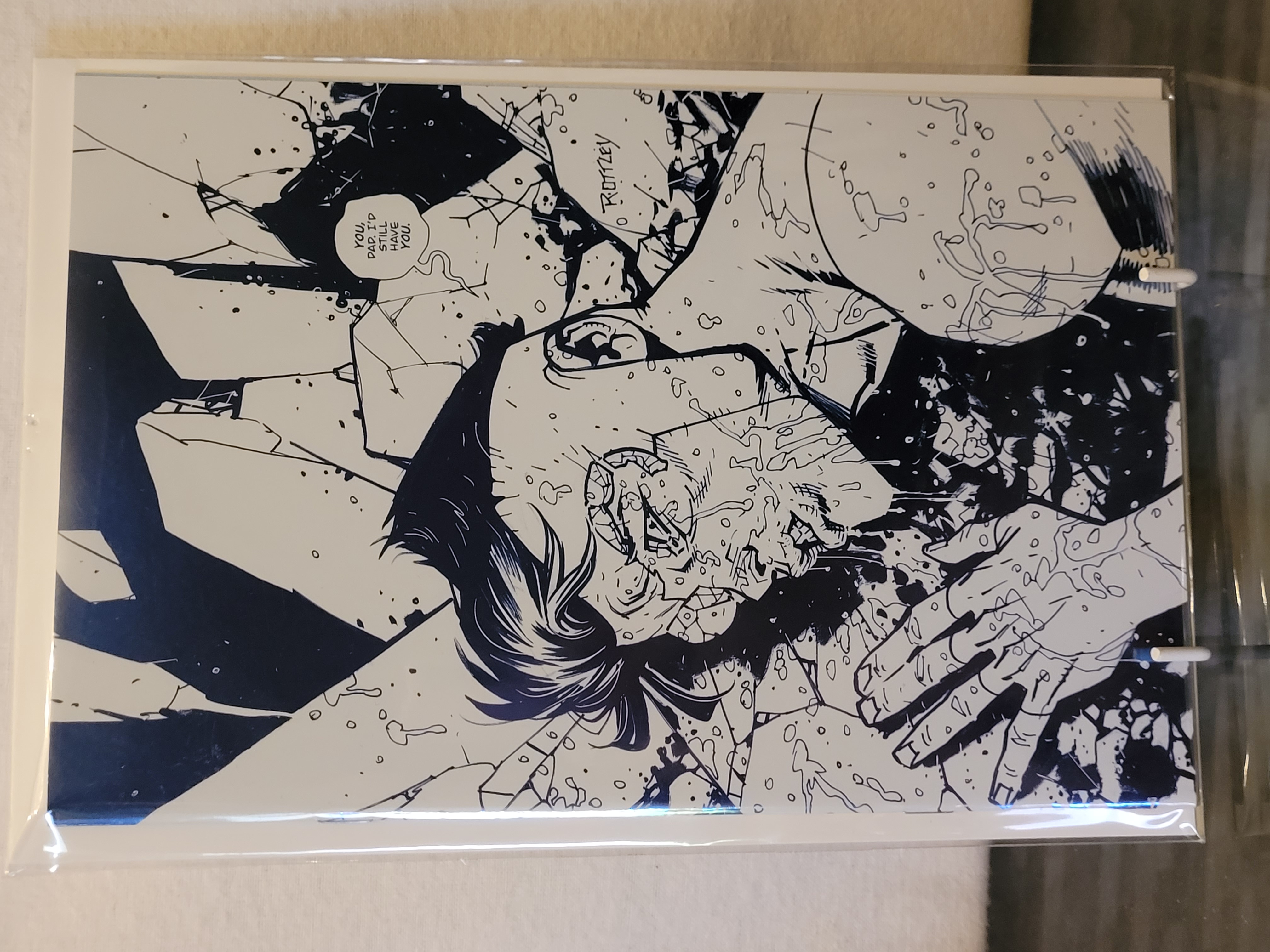 invincible #1 ryan ottley megacon c2e2 virgin foil blue exclusive