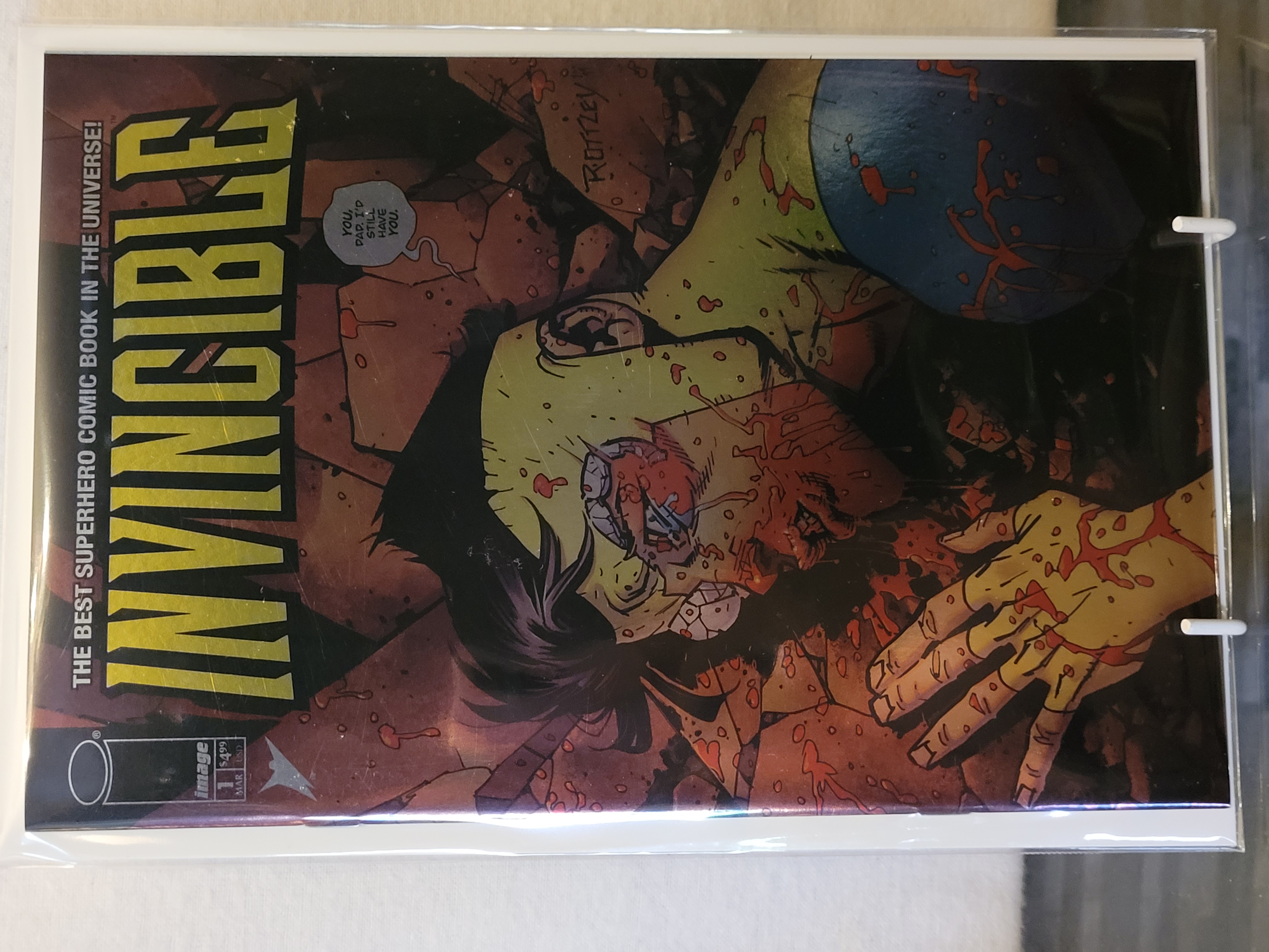 invincible #1 trade dress megacon exclusive foil