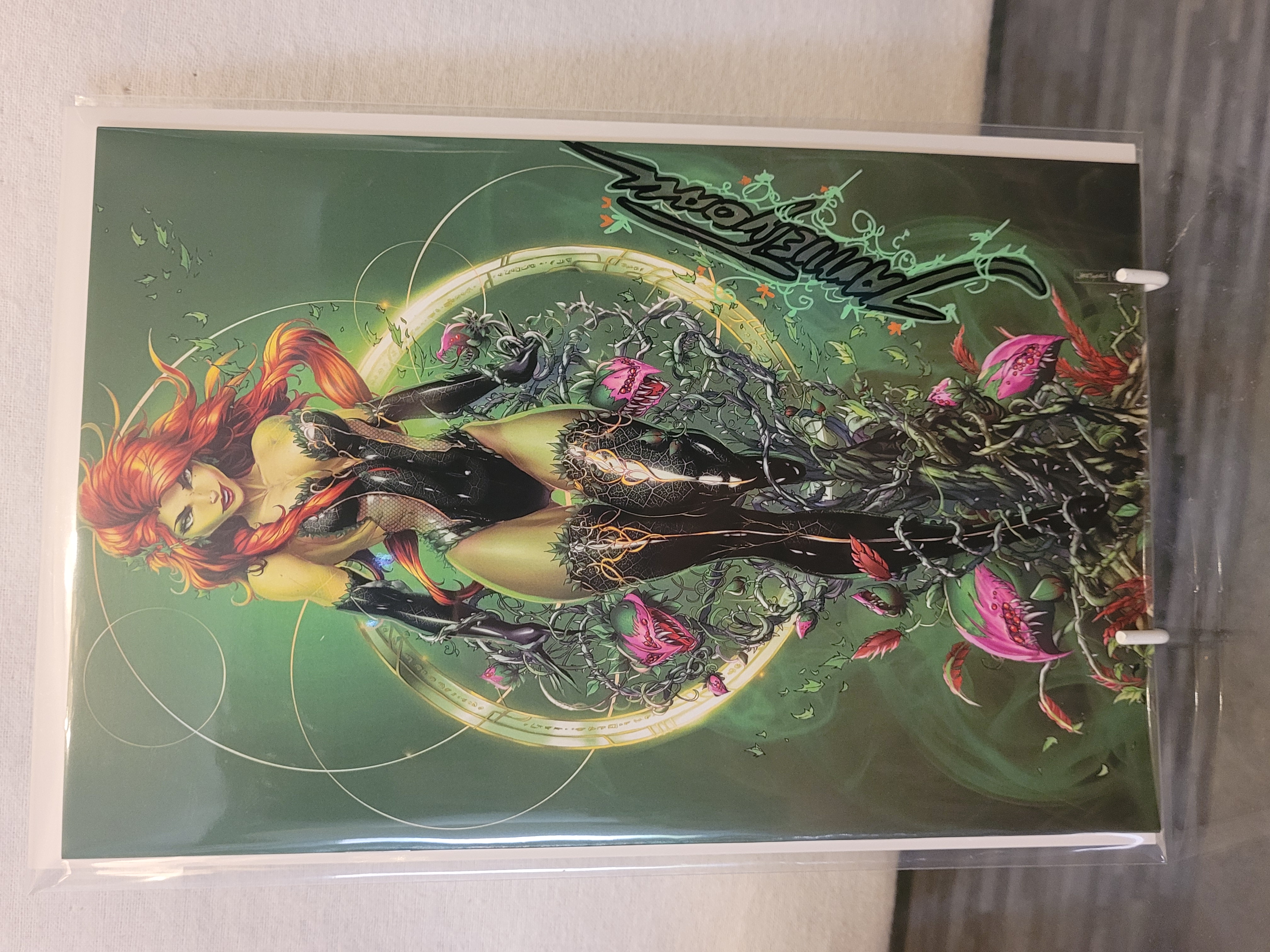 Daughters of eden Poison ivy jamie tyndall custom remark sig w/coa
