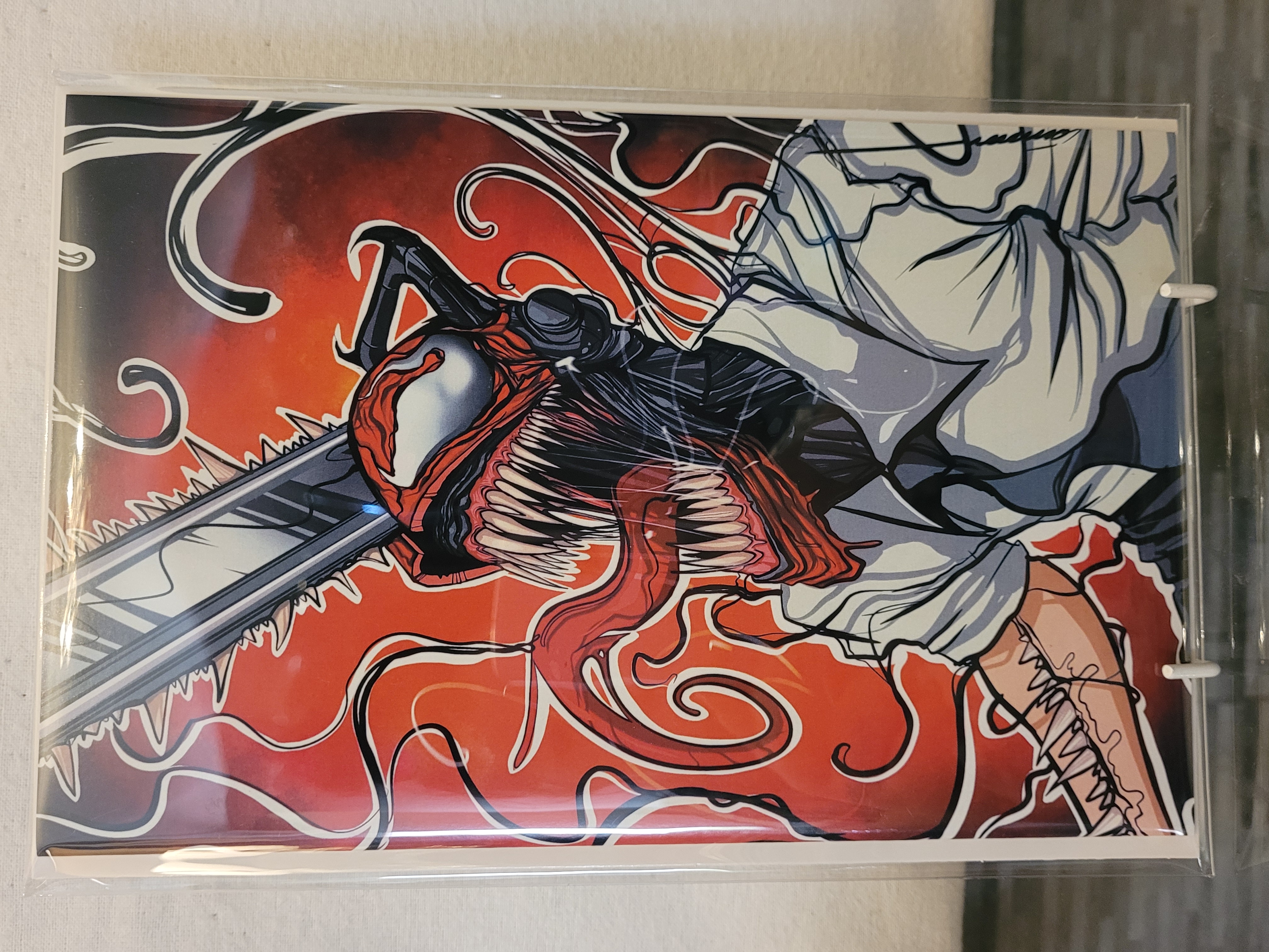 venomized chainsaw man gorkem demir ltd 100 virgin