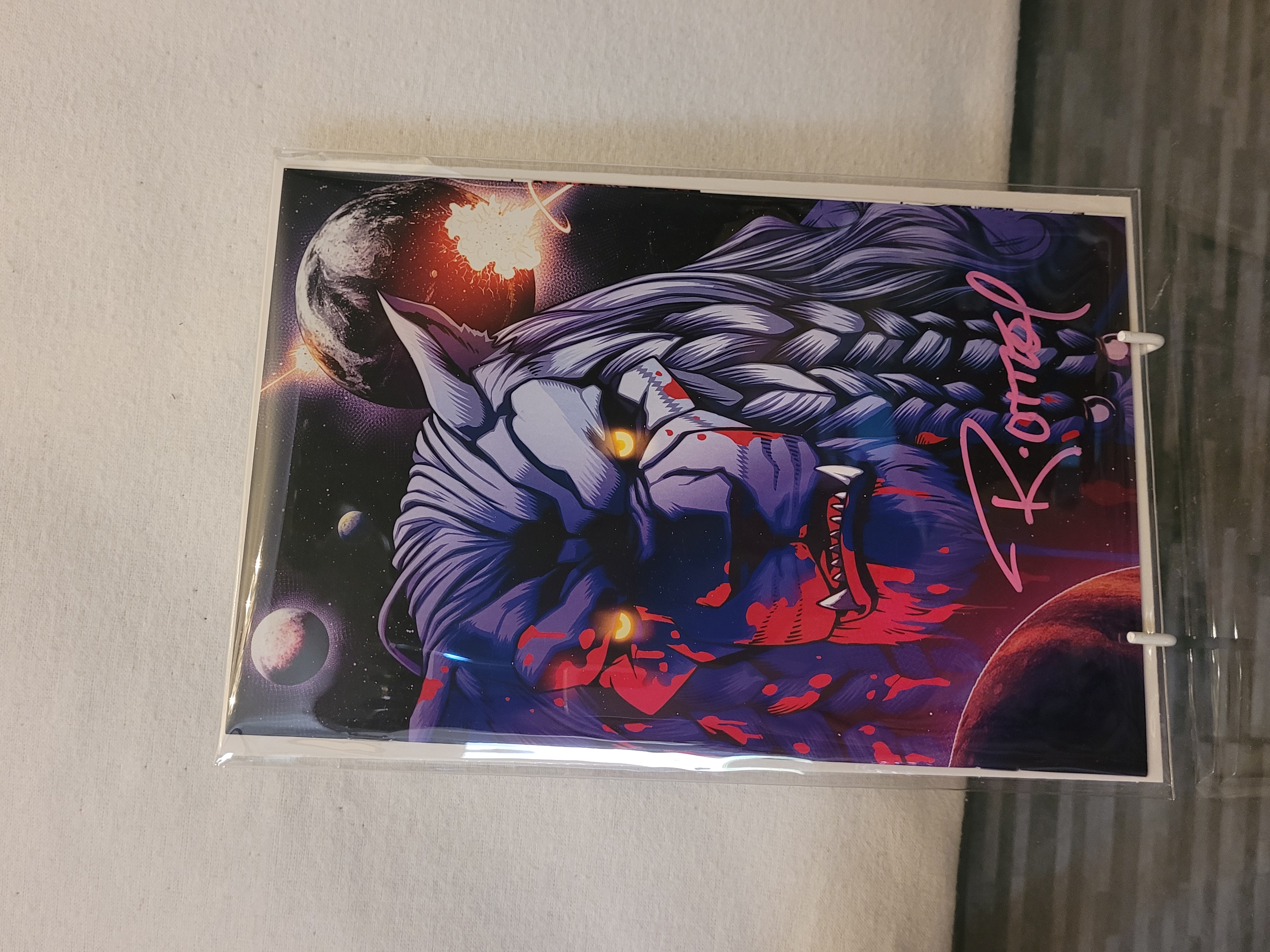 Battle beast #6 big texas con virgin signed Ryan ottley w/coa