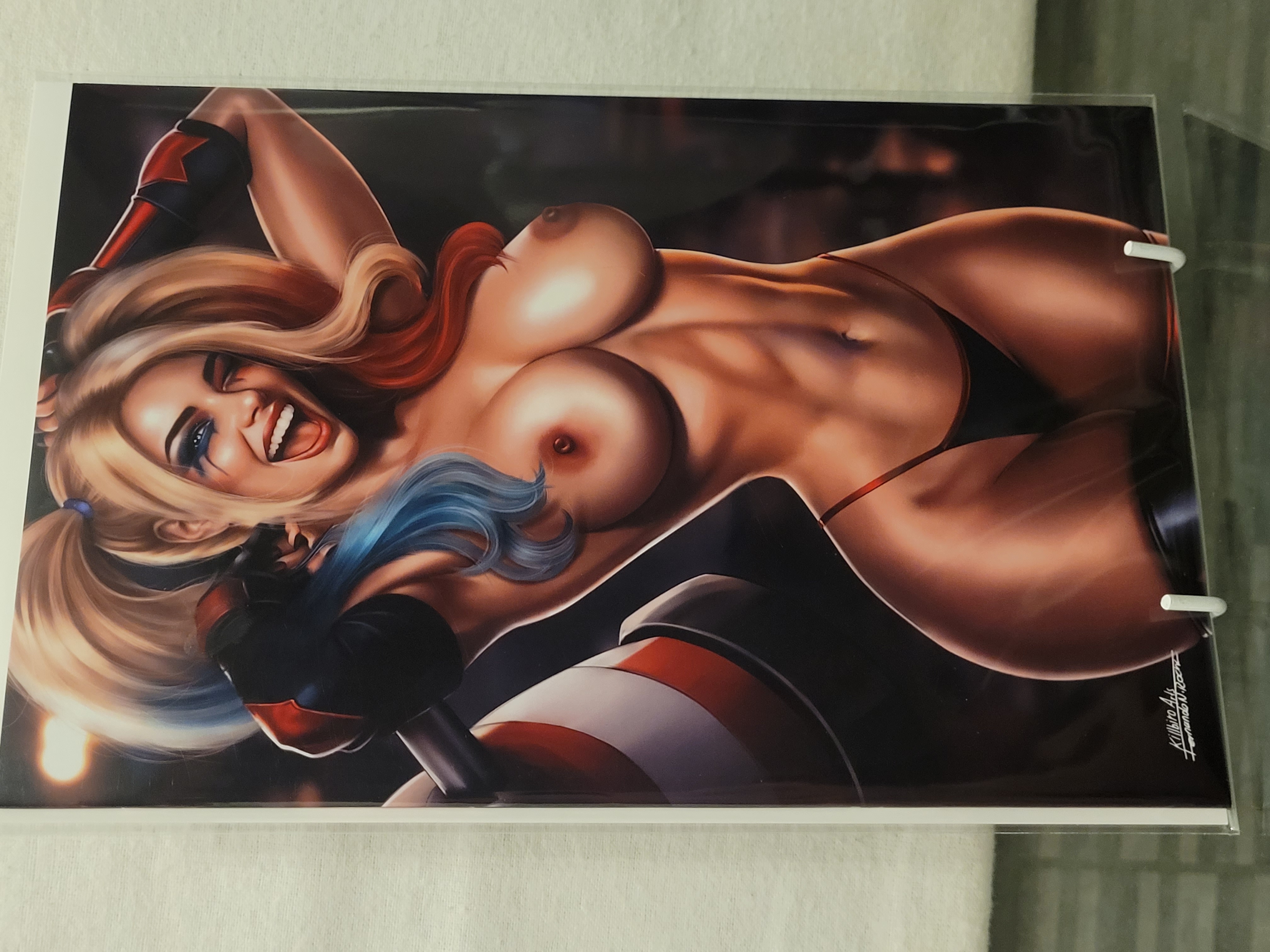 harley quinn topless virgin ltd 100