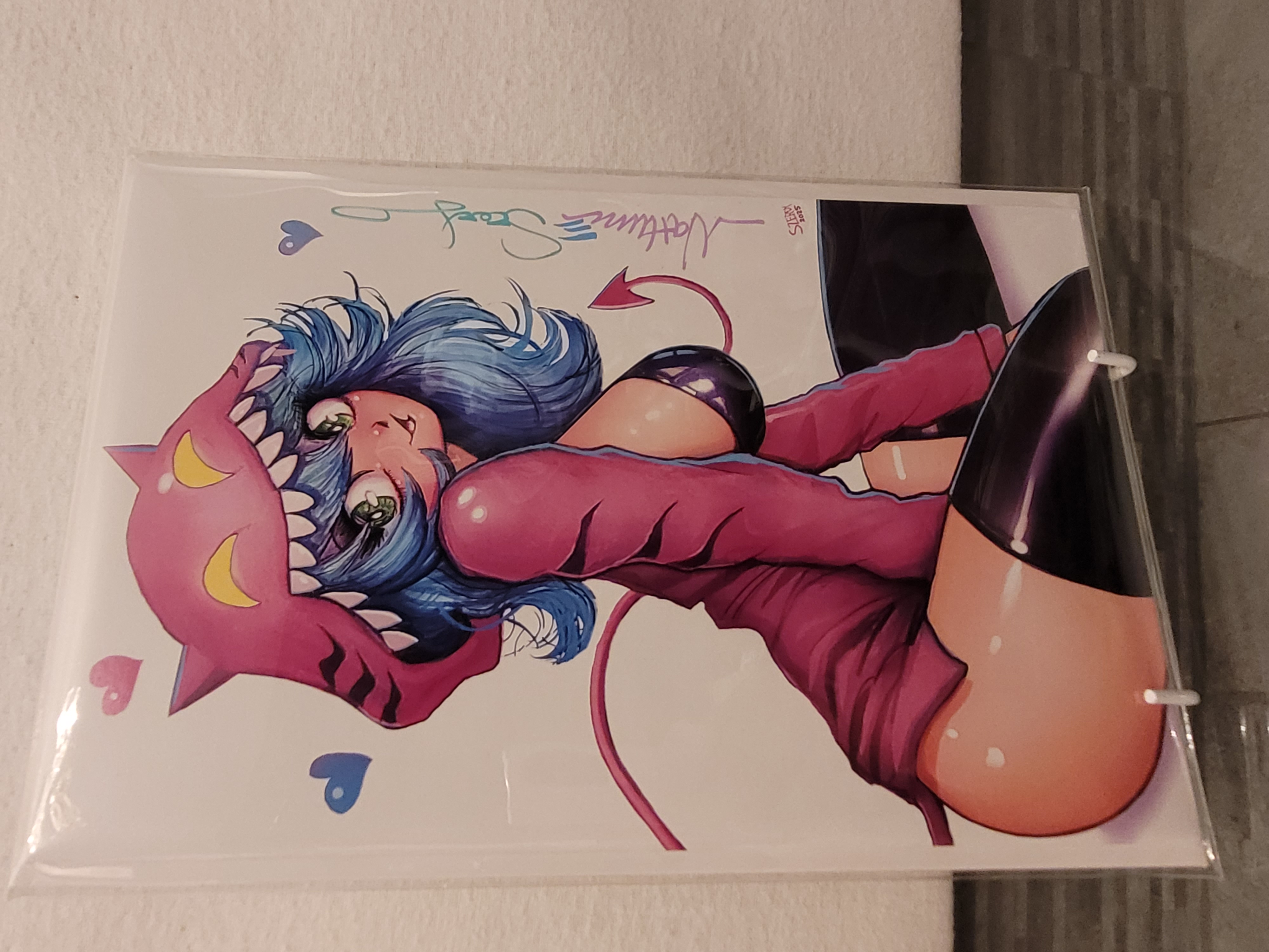 murder die senpai #1 virgin exclusive sdcc ltd 750 signed w/coa