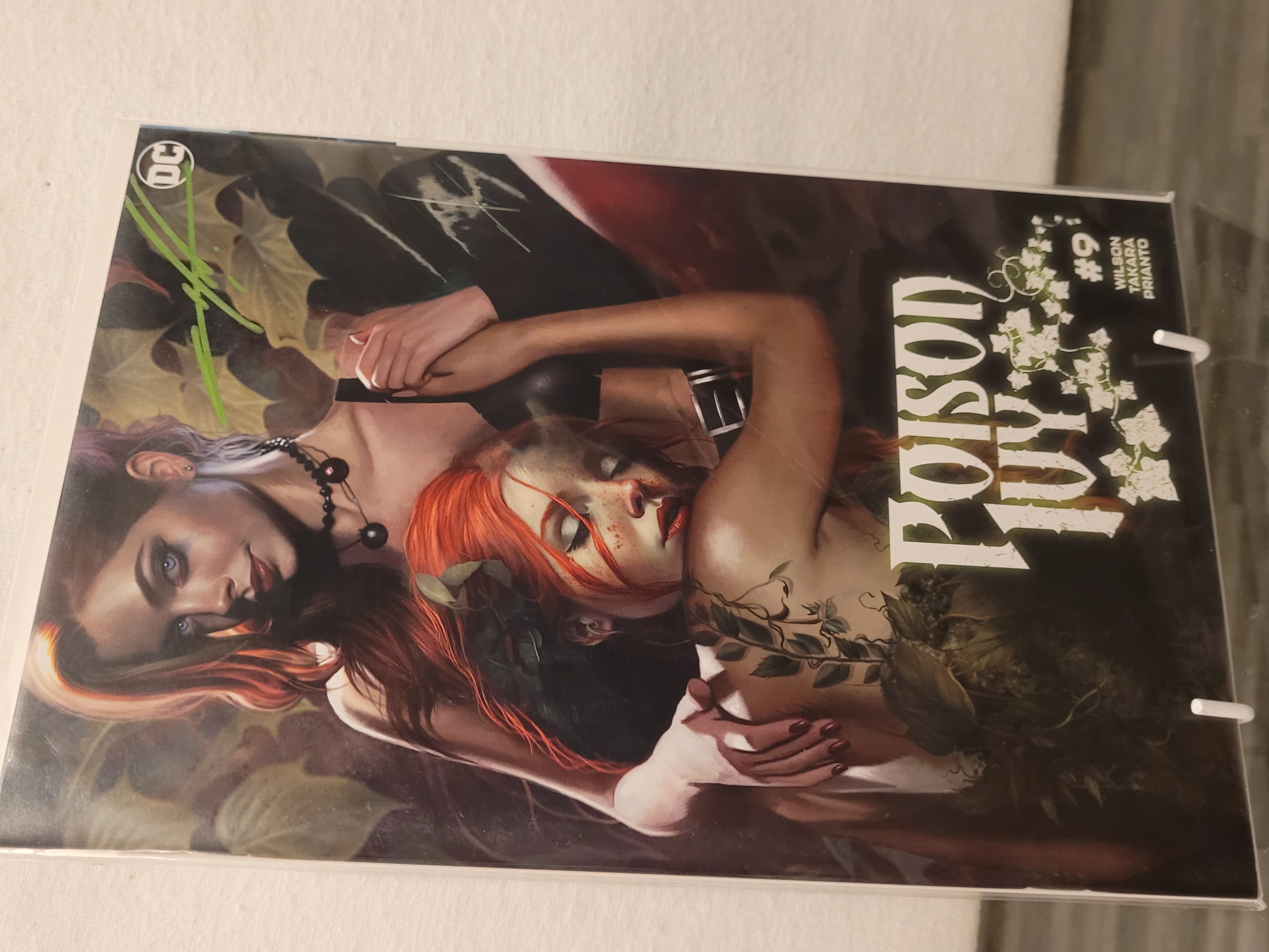 poison ivy #9 carla cohen exclusive signed w/coa